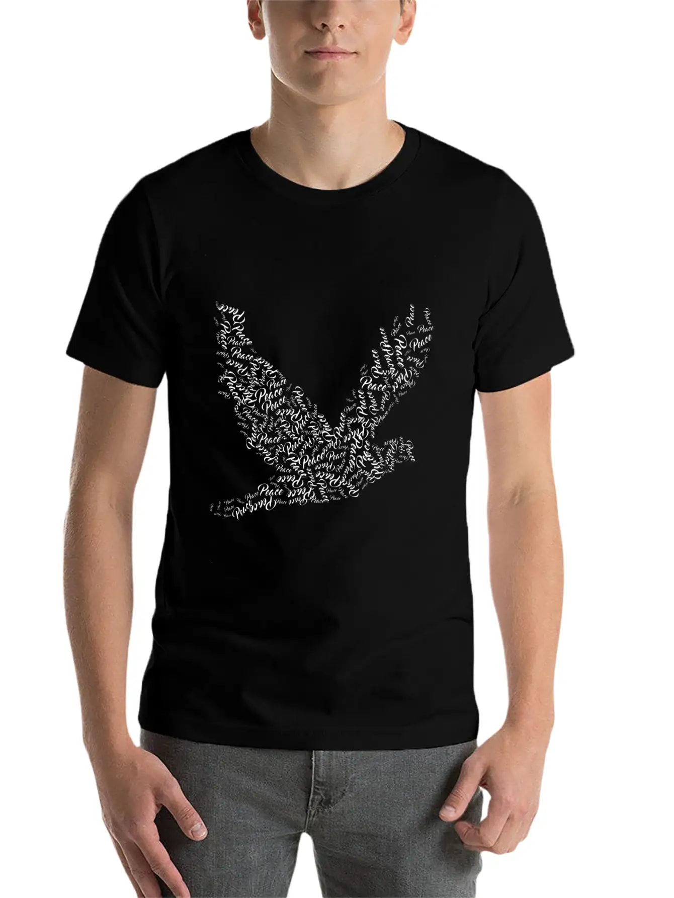 Bird Bird Lover Flying Freedom Peace Basic Graphic T-Shirt – Daily Comfort In Soft Cotton