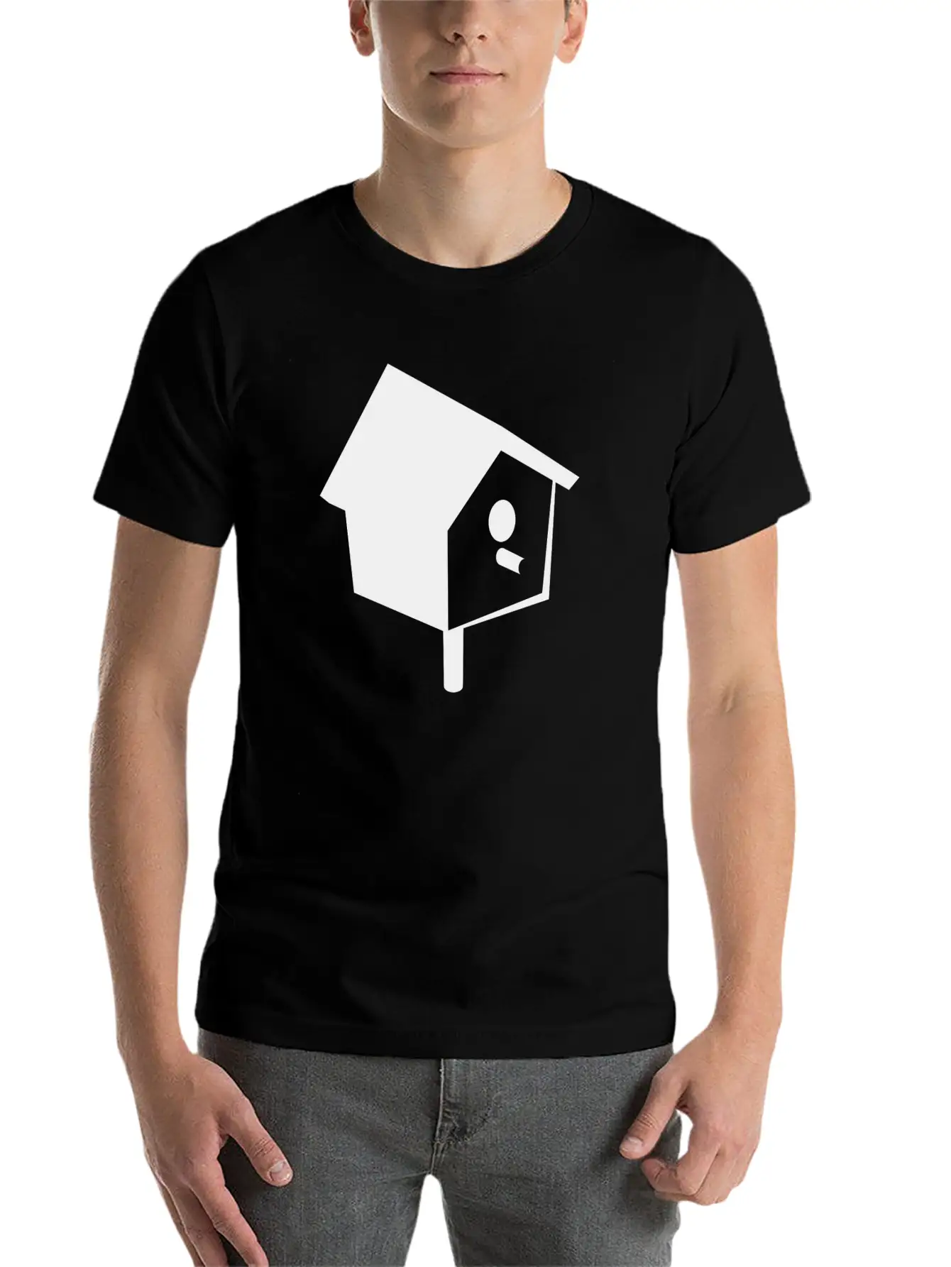Bird House Basic Graphic T-Shirt – Daily Comfort In Soft Cotton