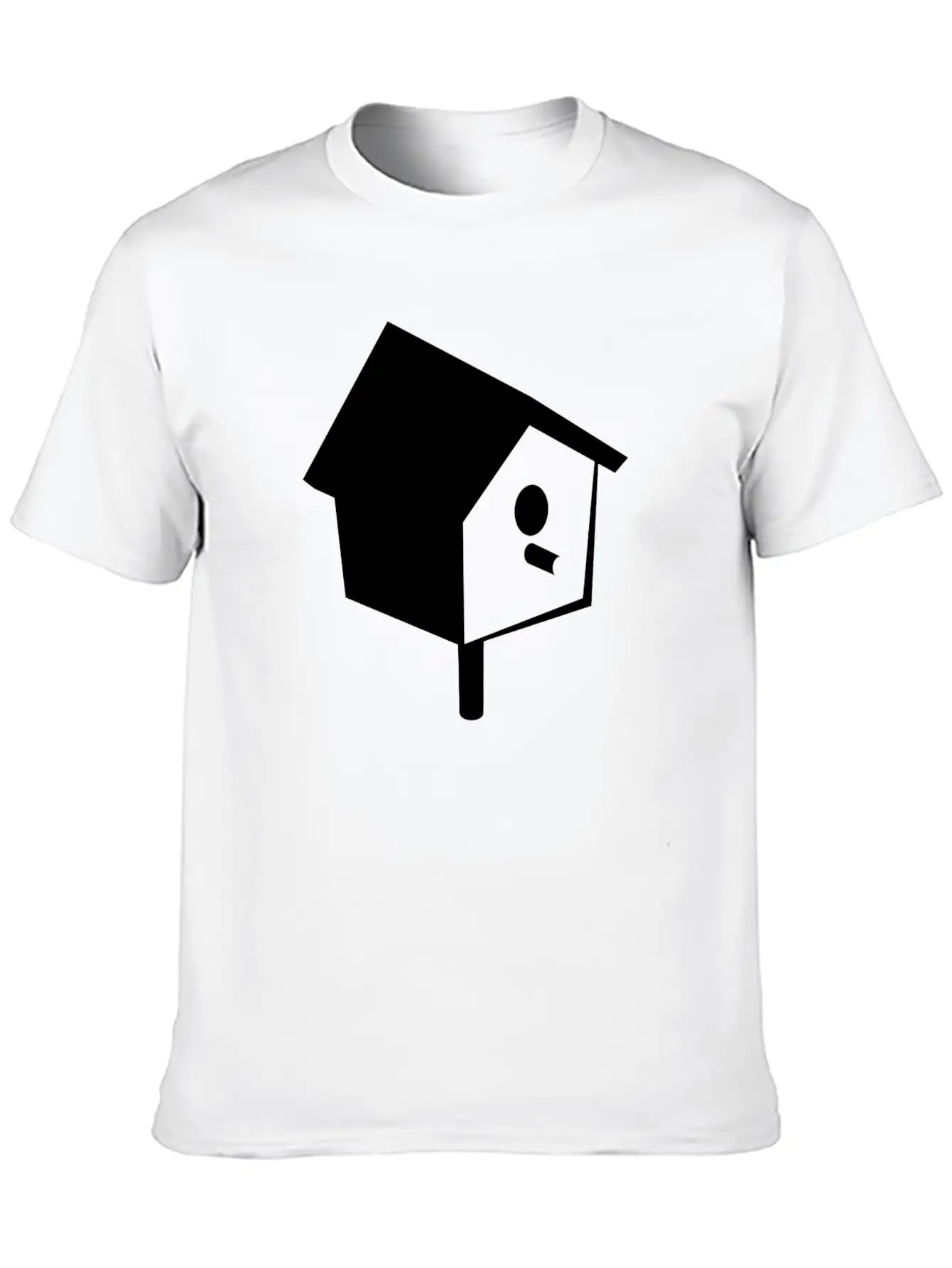 Bird House Basic Graphic T-Shirt – Daily Comfort In Soft Cotton