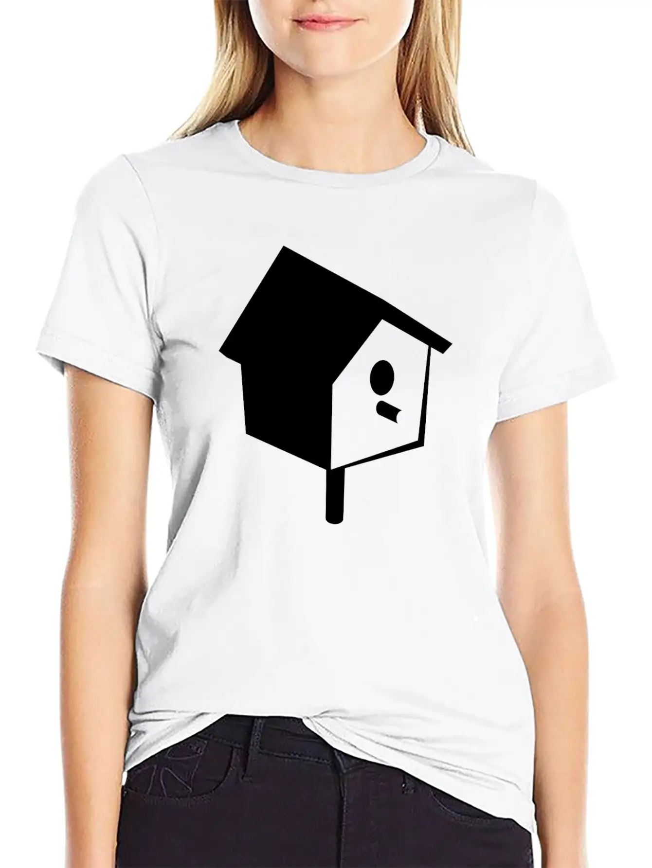 Bird House Basic Graphic T-Shirt – Daily Comfort In Soft Cotton