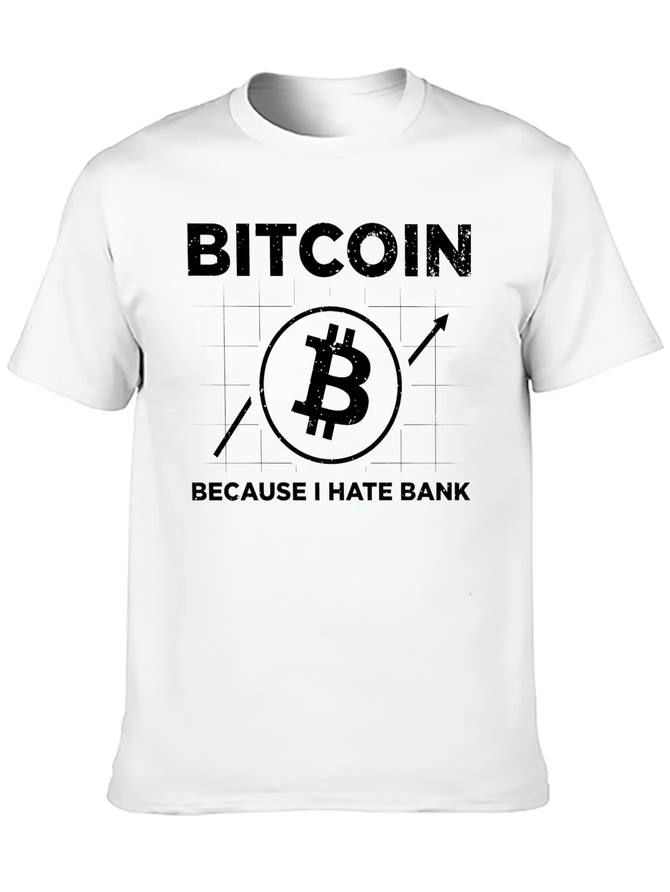 Bitcoin Bank | Cryptocurrencies Trading Gifts Stylish Everyday T-Shirt – Unisex Basic Cotton Tee