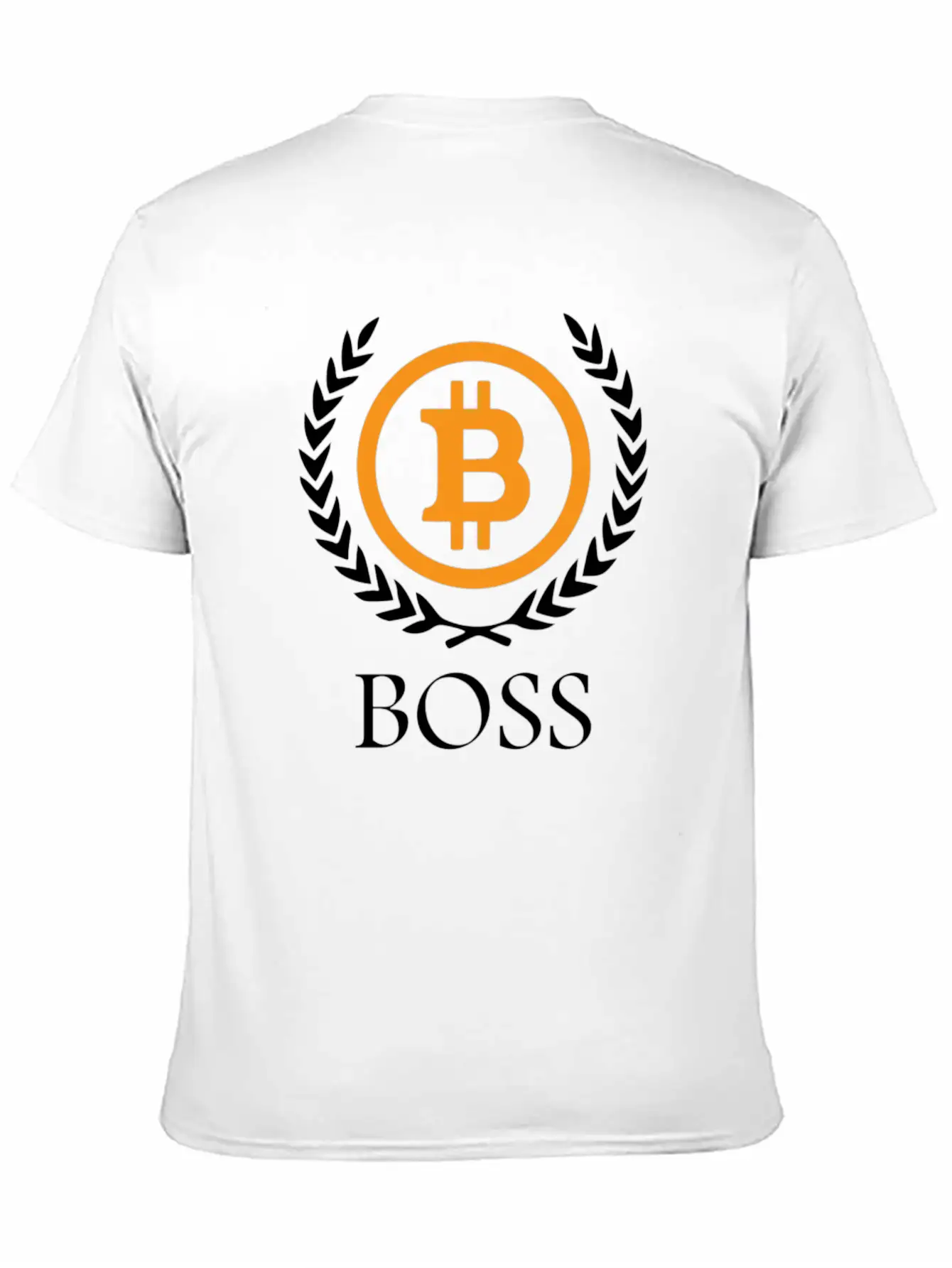 Bitcoin Boss Bitcoin Cryptocurrency Ethereum Stylish Everyday T-Shirt – Unisex Basic Cotton Tee