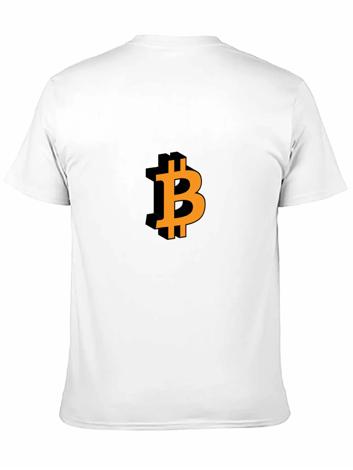 Bitcoin Logo Symbol Cryptocurrency Crypto Coin Stylish Everyday T-Shirt – Unisex Basic Cotton Tee