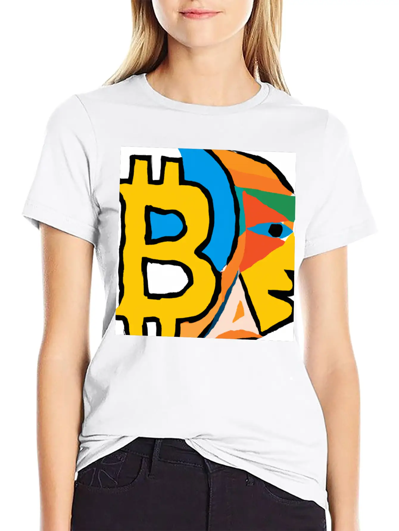 Bitcoin PCSS Stylish Everyday T-Shirt – Unisex Basic Cotton Tee