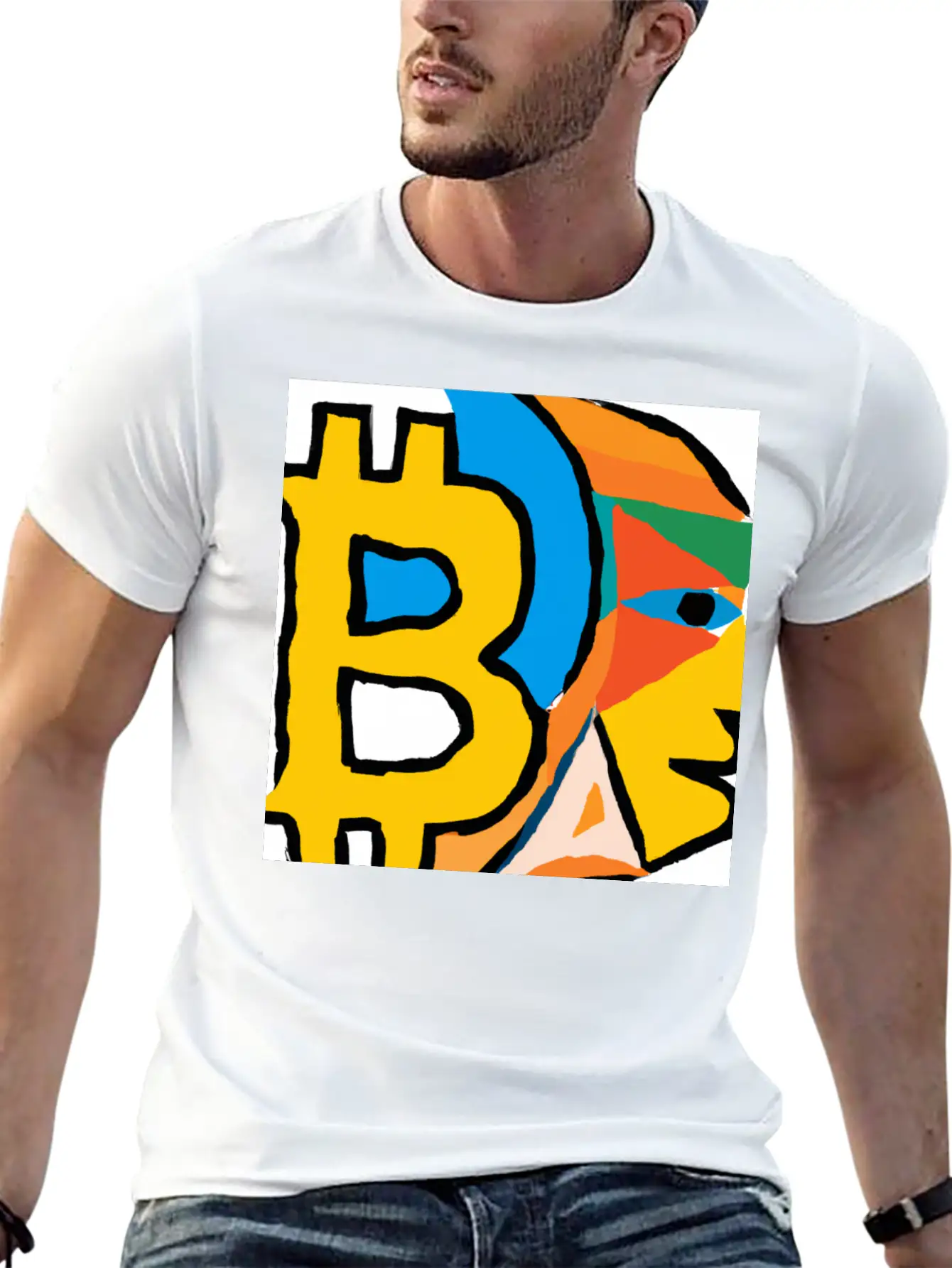 Bitcoin PCSS Stylish Everyday T-Shirt – Unisex Basic Cotton Tee