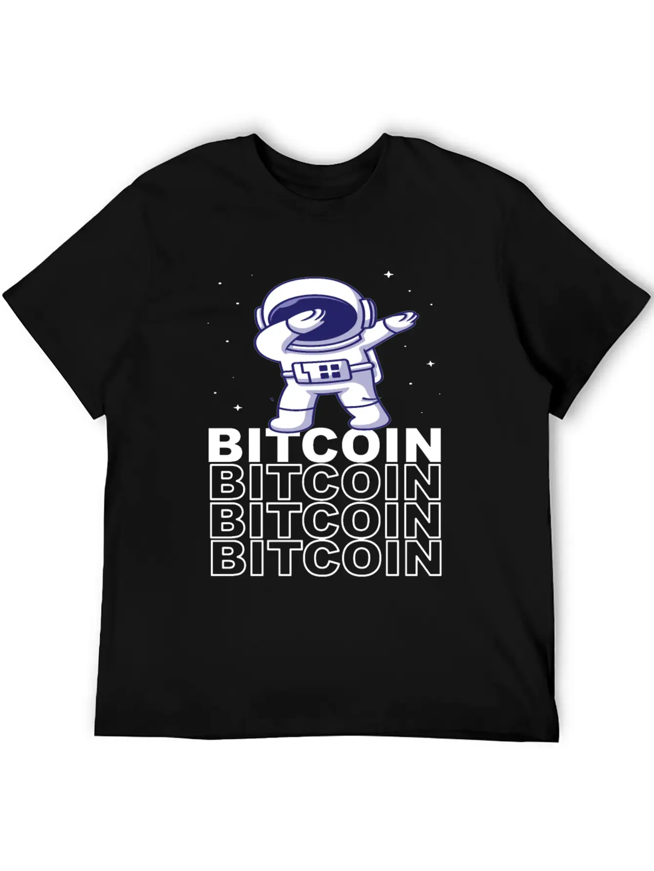 Bitcoin Rate - Bitcoin To The Moon Stylish Everyday T-Shirt – Unisex Basic Cotton Tee