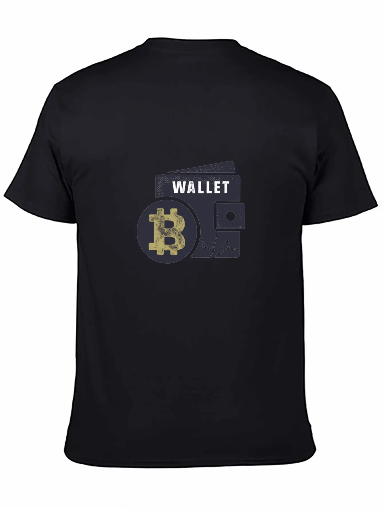 Bitcoin Wallet Basic Graphic T-Shirt – Daily Comfort In Soft Cotton