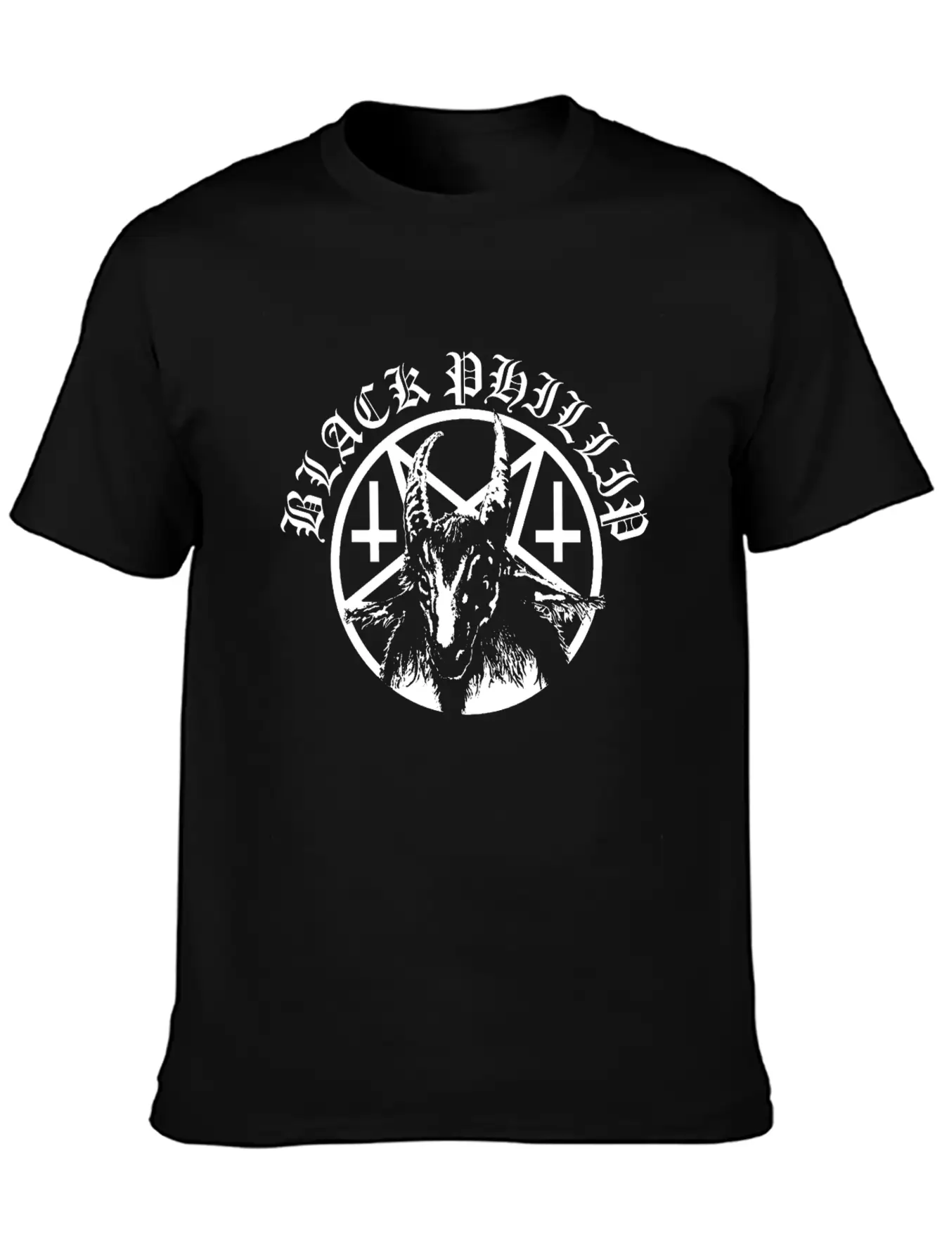 Black Metal Phillip Unisex Casual T-Shirt – Clean Design For Daily Comfort