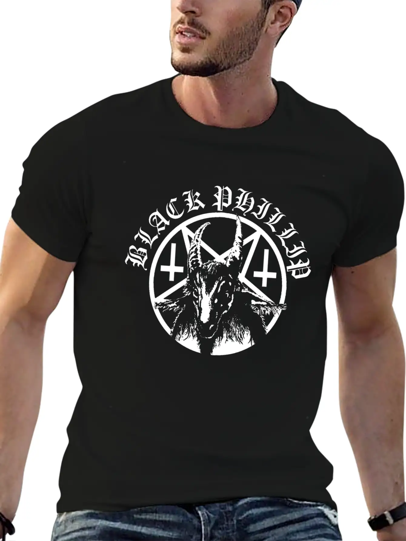 Black Metal Phillip Unisex Casual T-Shirt – Clean Design For Daily Comfort