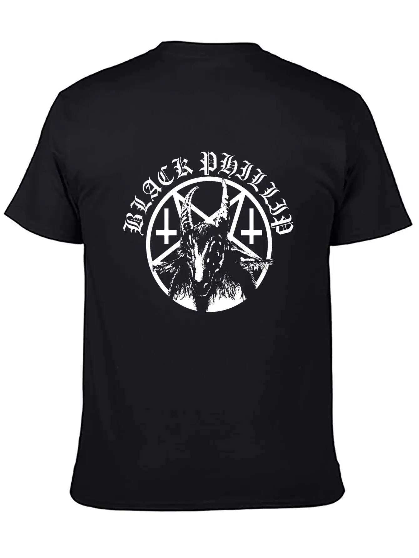 Black Metal Phillip Unisex Casual T-Shirt – Clean Design For Daily Comfort