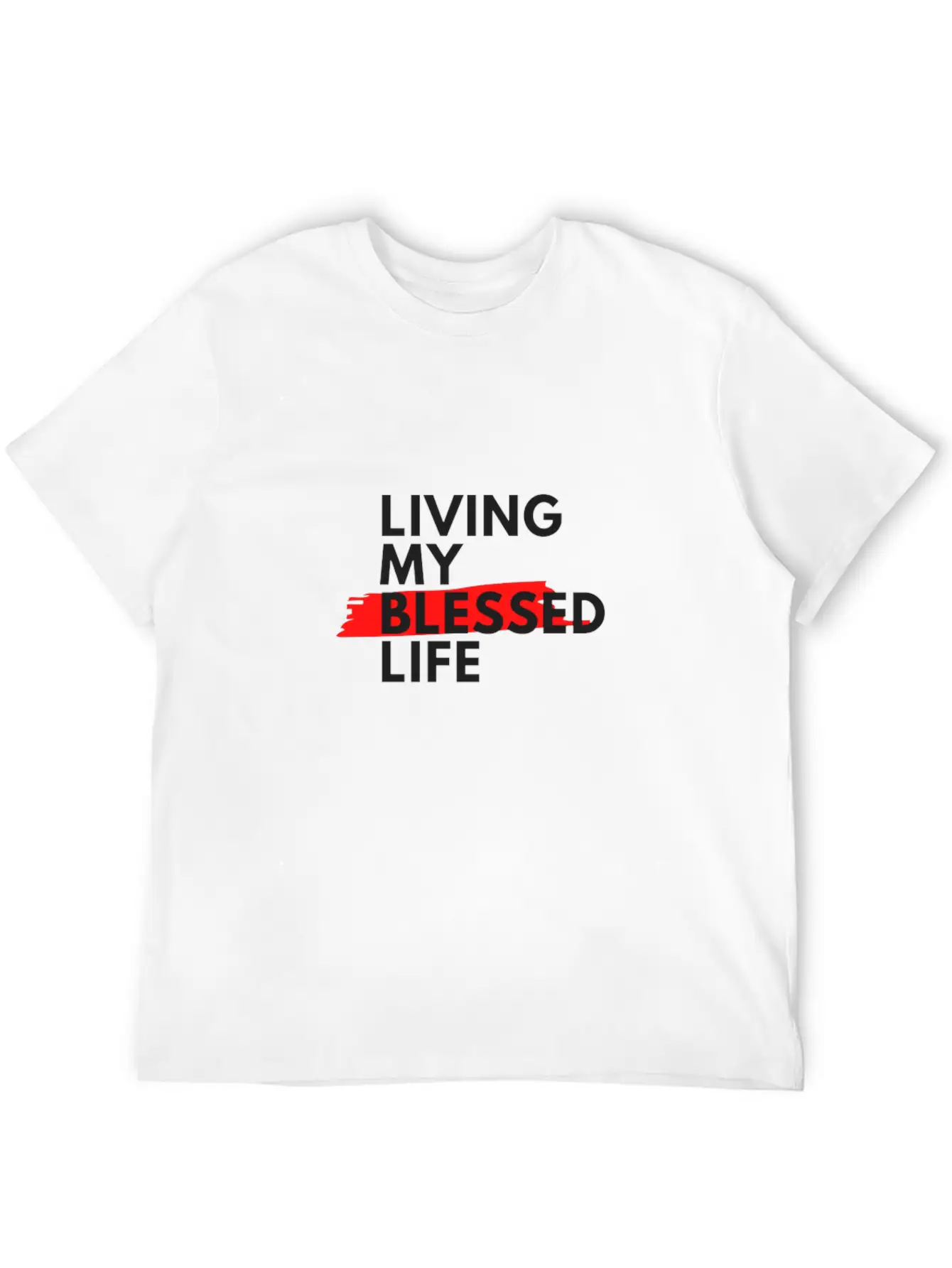 Blessed Life Stylish Everyday T-Shirt – Unisex Basic Cotton Tee