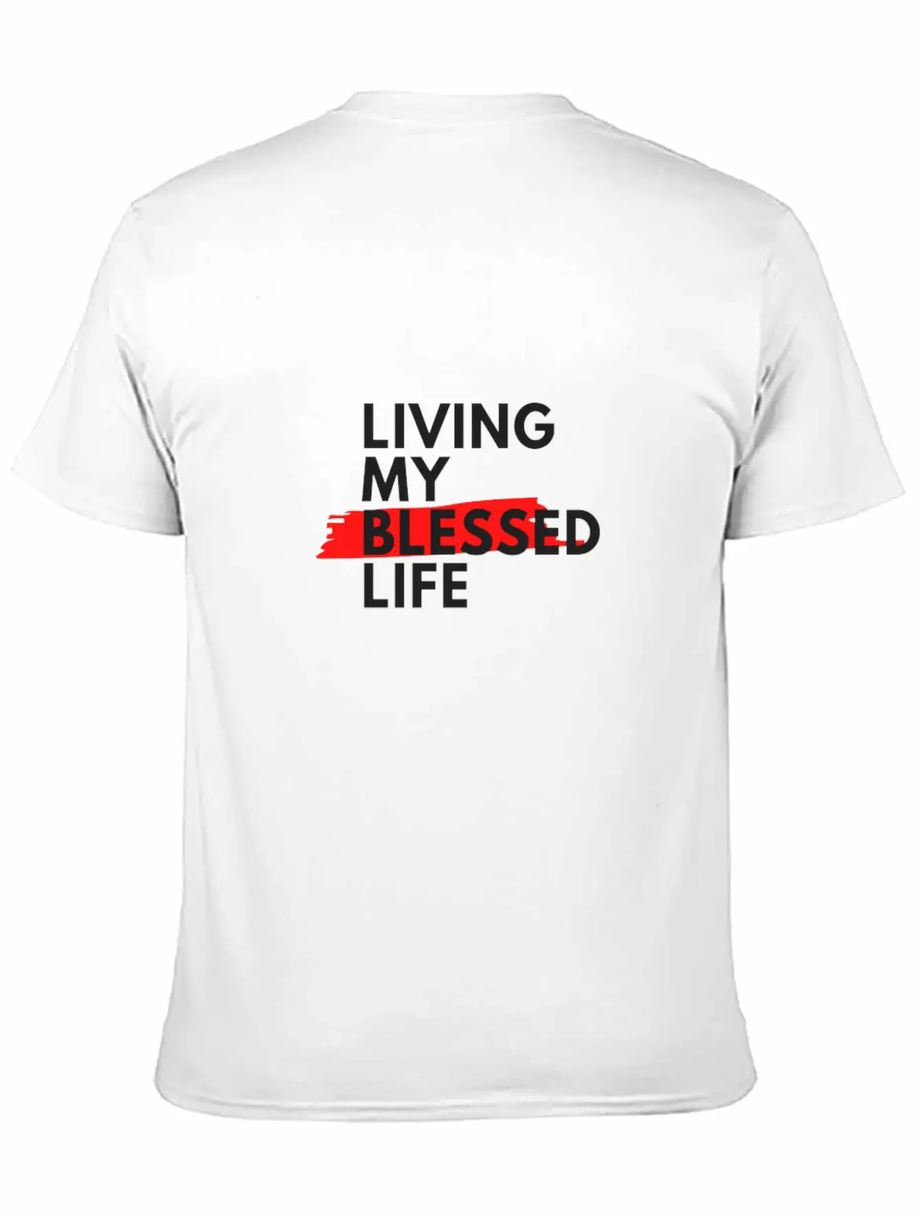 Blessed Life Stylish Everyday T-Shirt – Unisex Basic Cotton Tee