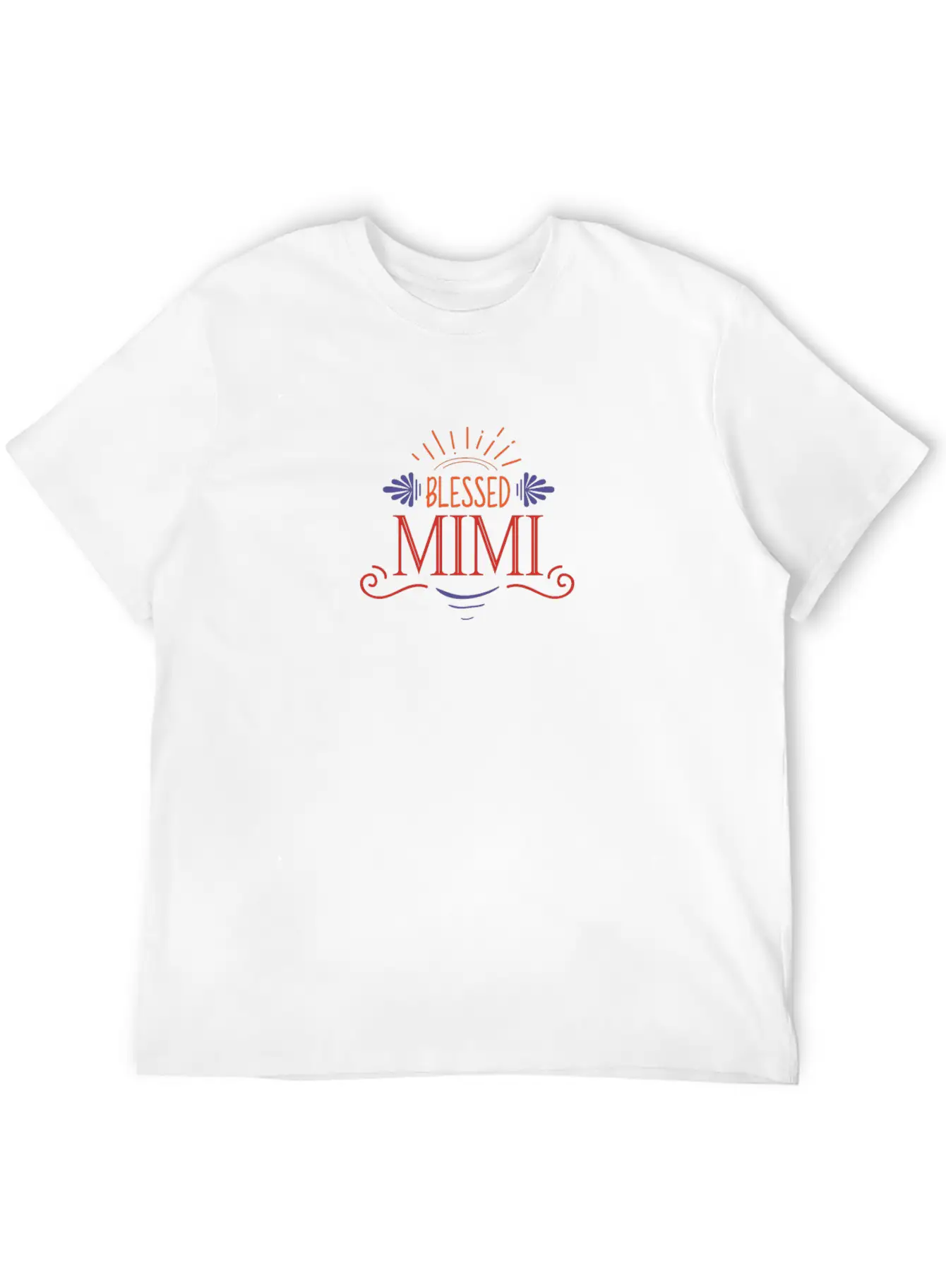 BLESSED MIMI Basic Graphic T-Shirt – Daily Comfort In Soft Cotton