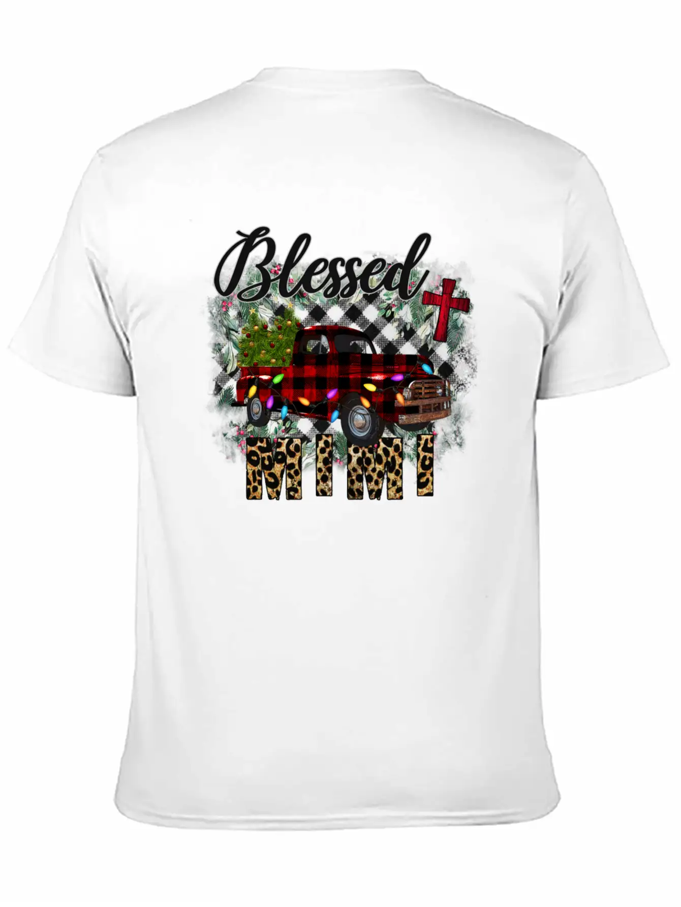 Blessed Mimi Christmas Truck Stylish Everyday T-Shirt – Unisex Basic Cotton Tee