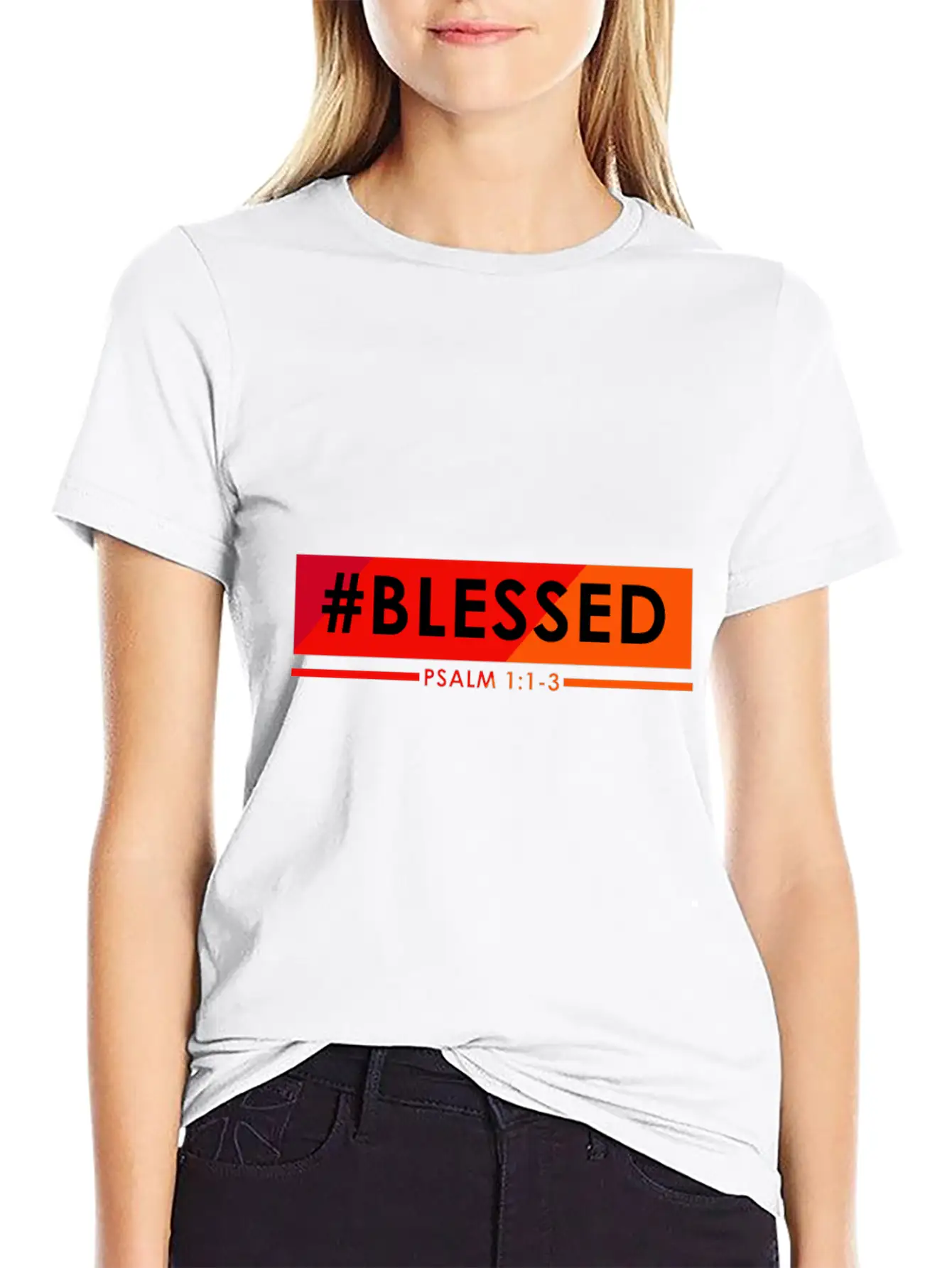 Blessed Simple Everyday Graphic Tee – Lightweight Summer Wear
