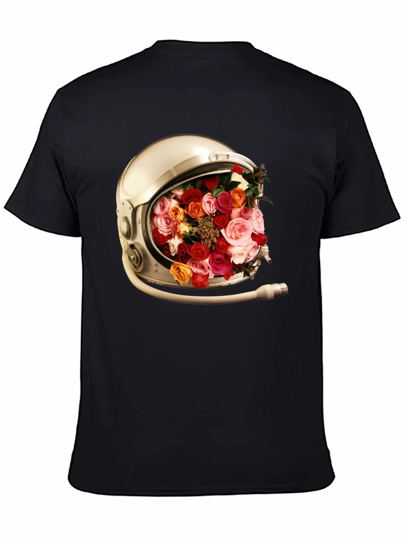 Bloom In Helmet Basic Graphic T-Shirt – Daily Comfort In Soft Cotton