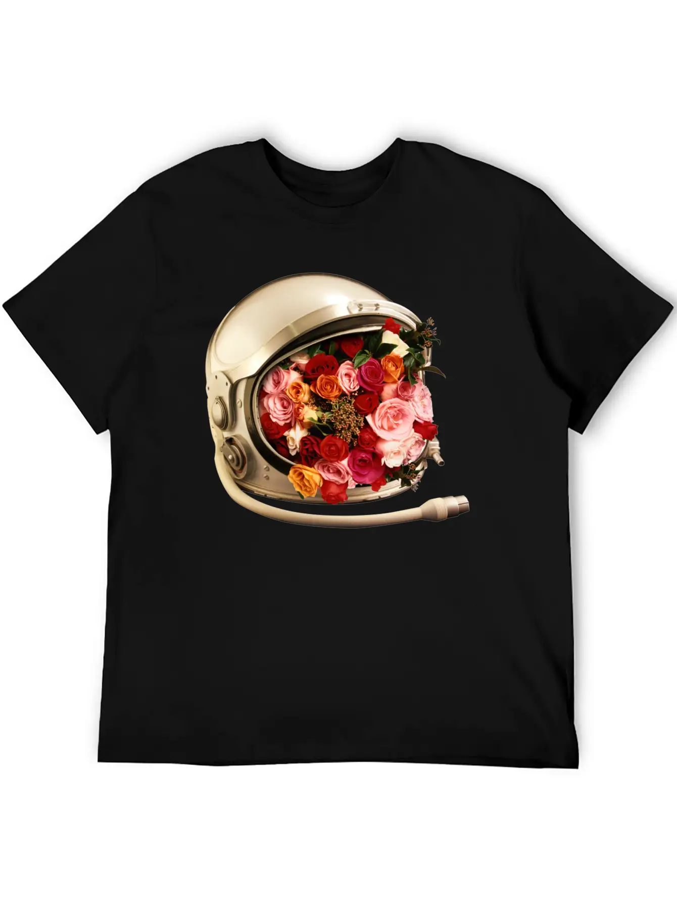 Bloom In Helmet Basic Graphic T-Shirt – Daily Comfort In Soft Cotton