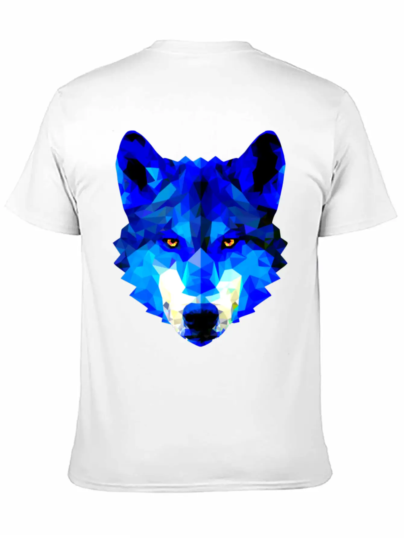 Blue Wolf Stylish Everyday T-Shirt – Unisex Basic Cotton Tee