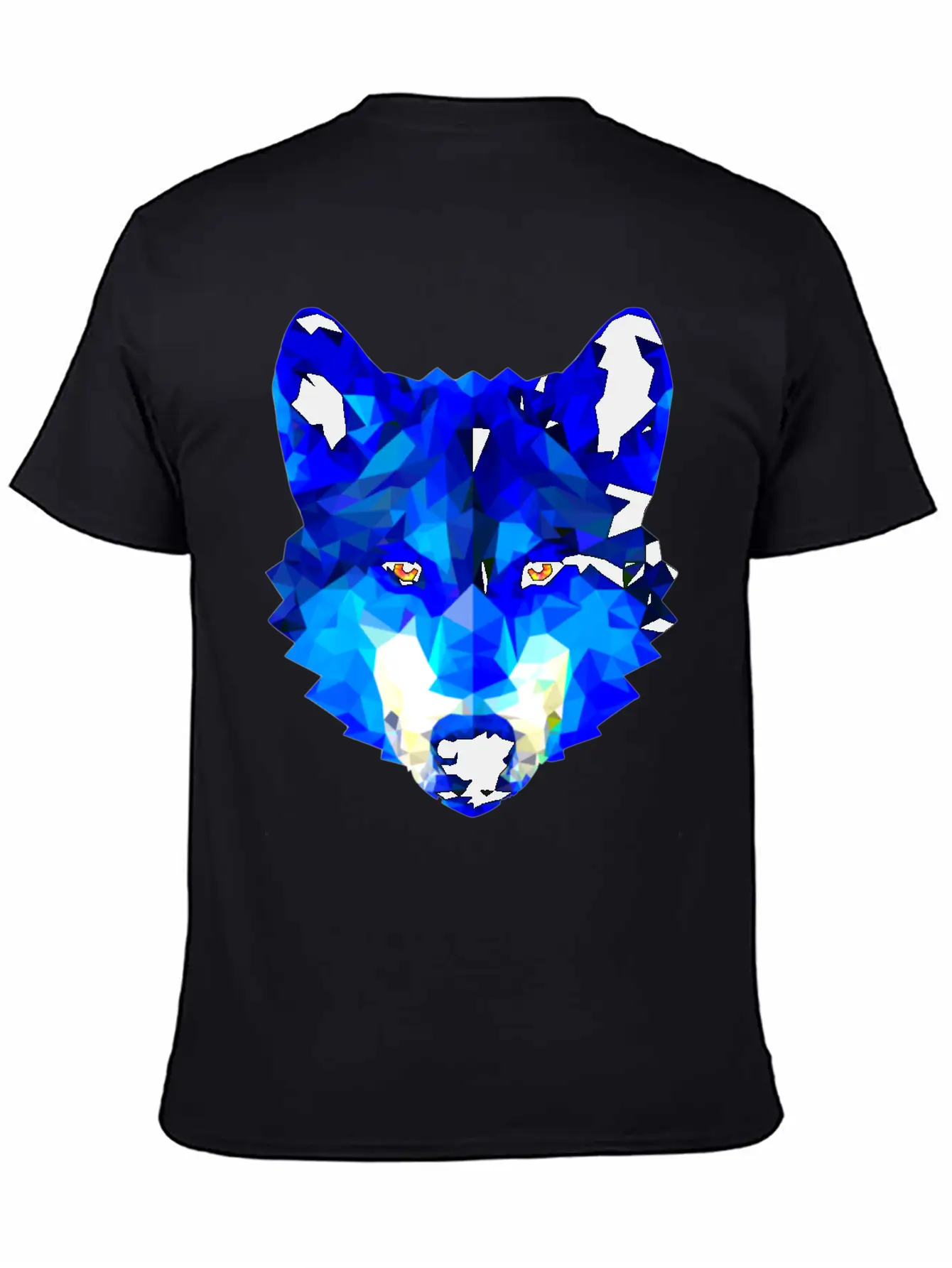 Blue Wolf Stylish Everyday T-Shirt – Unisex Basic Cotton Tee