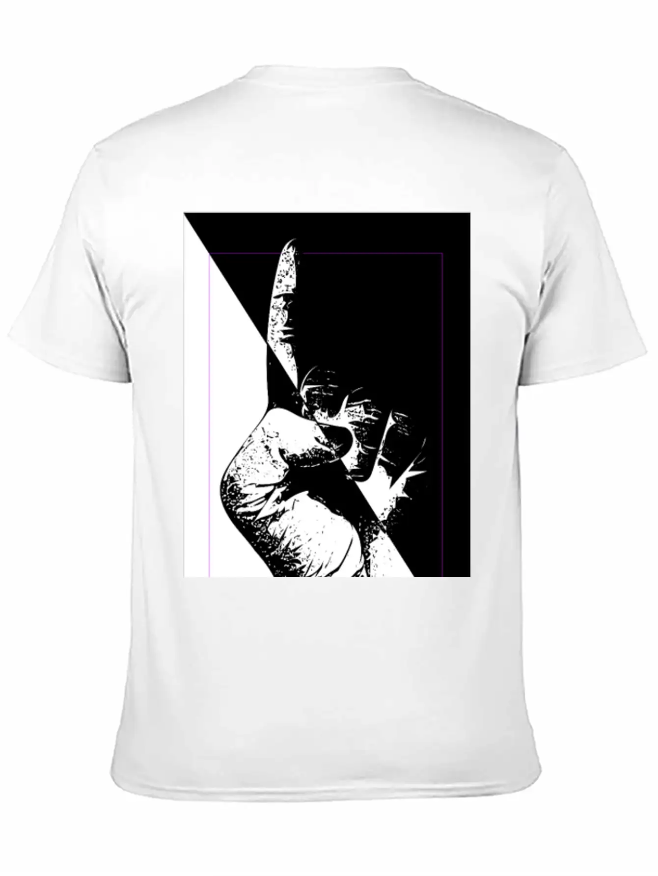 BLUR THE DIVISION Breathable Graphic T-Shirt – Perfect For Casual Days