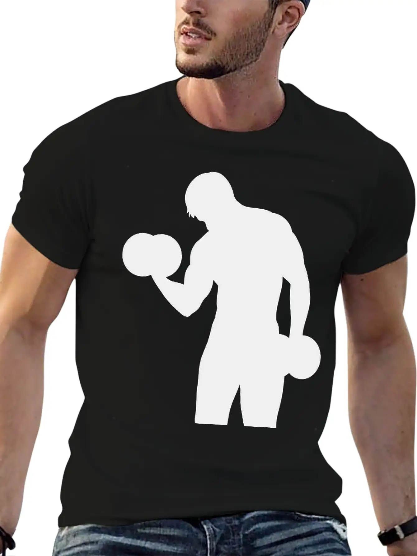 Bodybuilder Stylish Everyday T-Shirt – Unisex Basic Cotton Tee