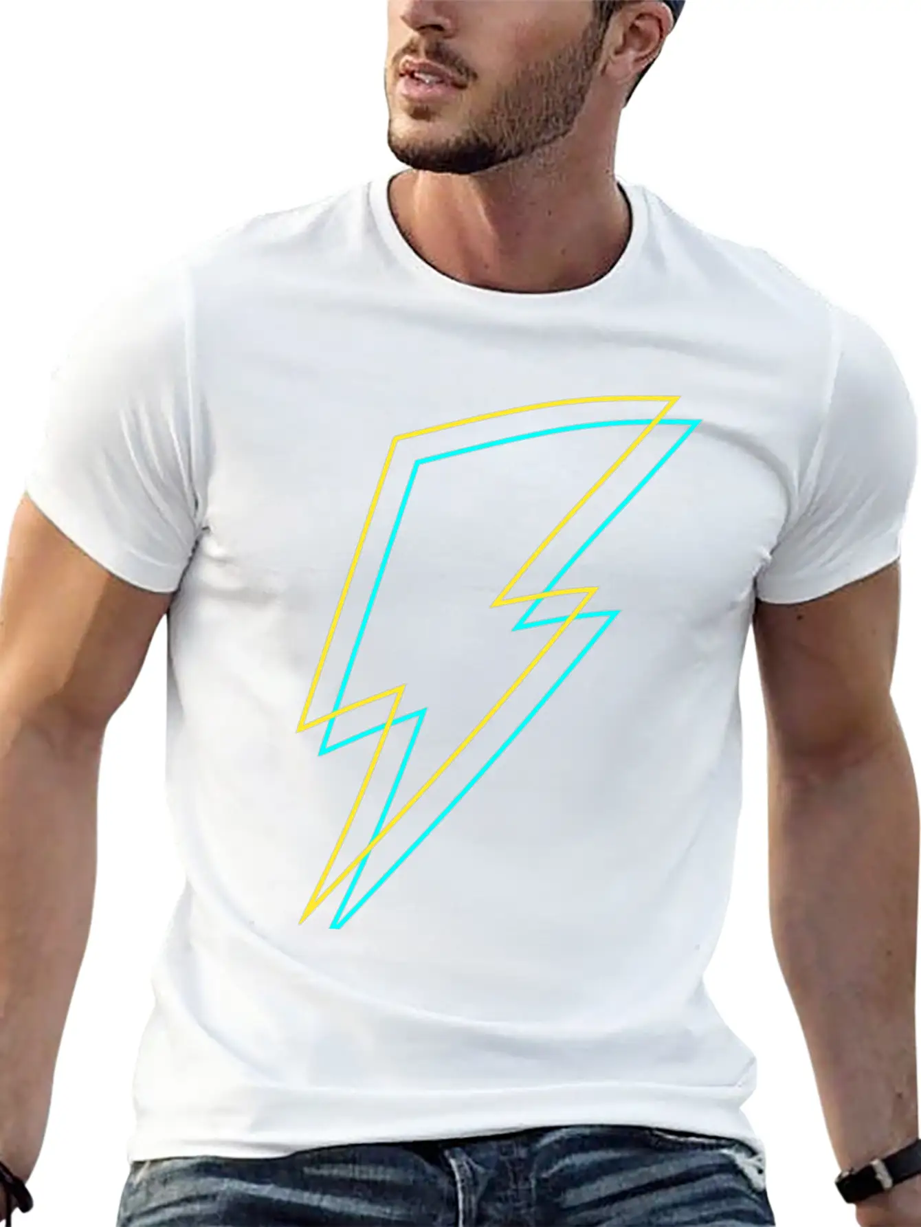 Bolt - Flash - Lightning -Trueno - Thunder - Zeus Stylish Everyday T-Shirt – Unisex Basic Cotton Tee