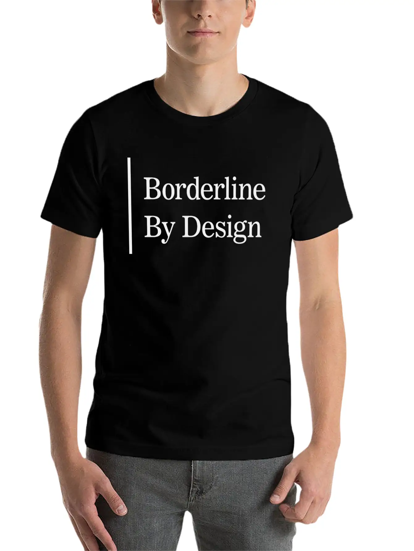Borderline Personality Disorder Shirt, BDP Stylish Everyday T-Shirt – Unisex Basic Cotton Tee