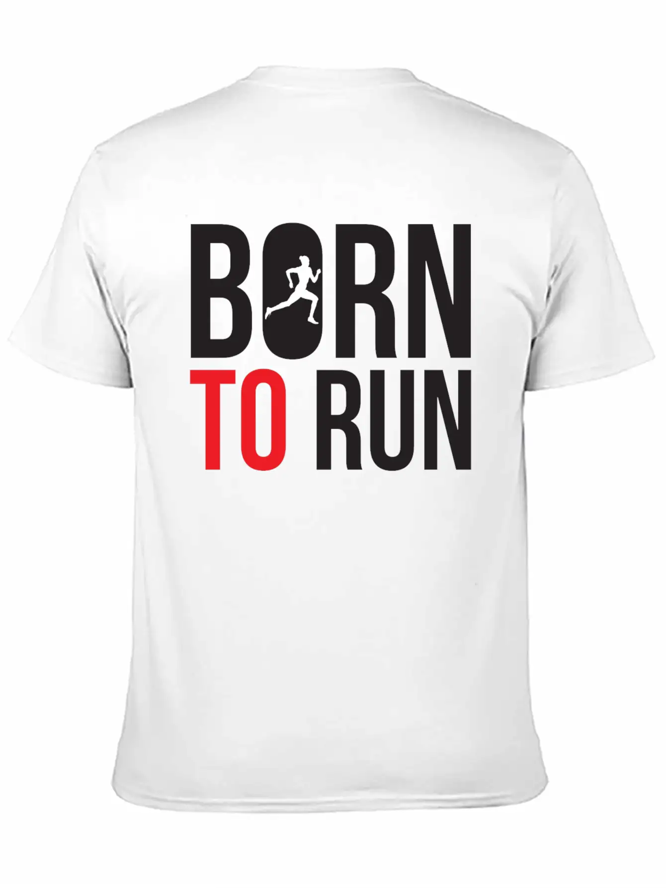 Born To Run Basic Graphic T-Shirt – Daily Comfort In Soft Cotton