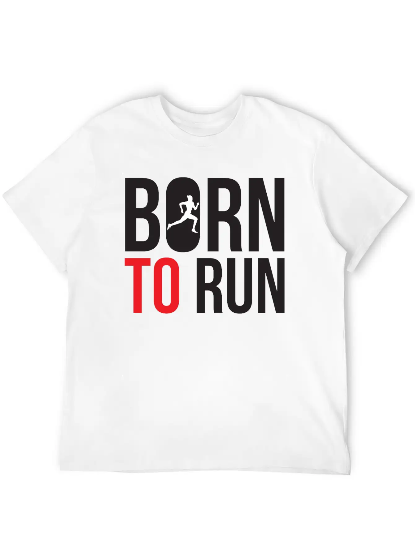 Born To Run Basic Graphic T-Shirt – Daily Comfort In Soft Cotton