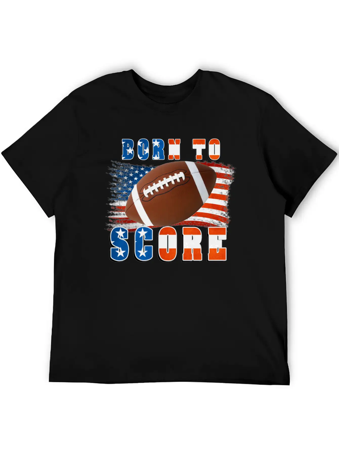 Born To Score Football Stylish Everyday T-Shirt – Unisex Basic Cotton Tee