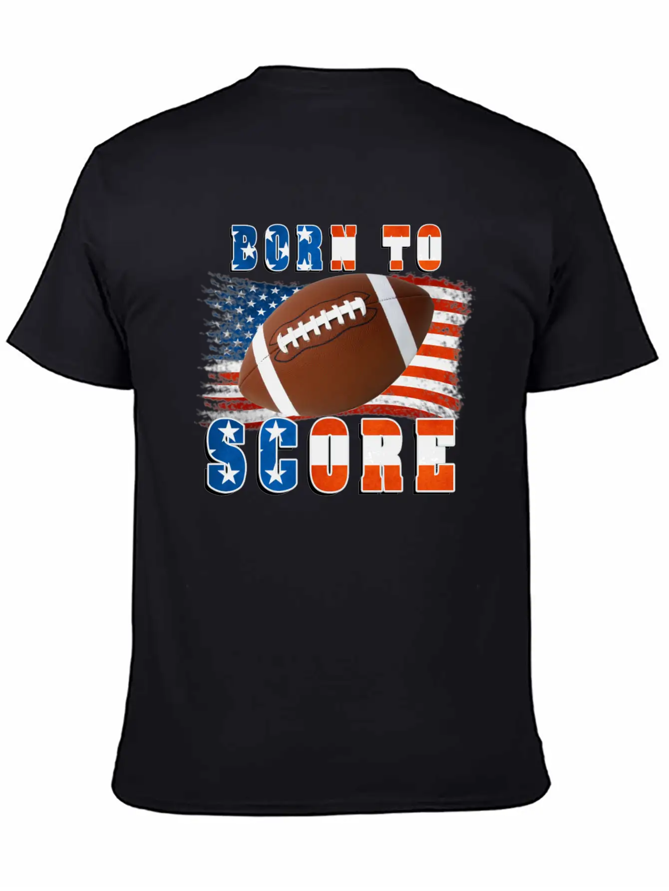 Born To Score Football Stylish Everyday T-Shirt – Unisex Basic Cotton Tee