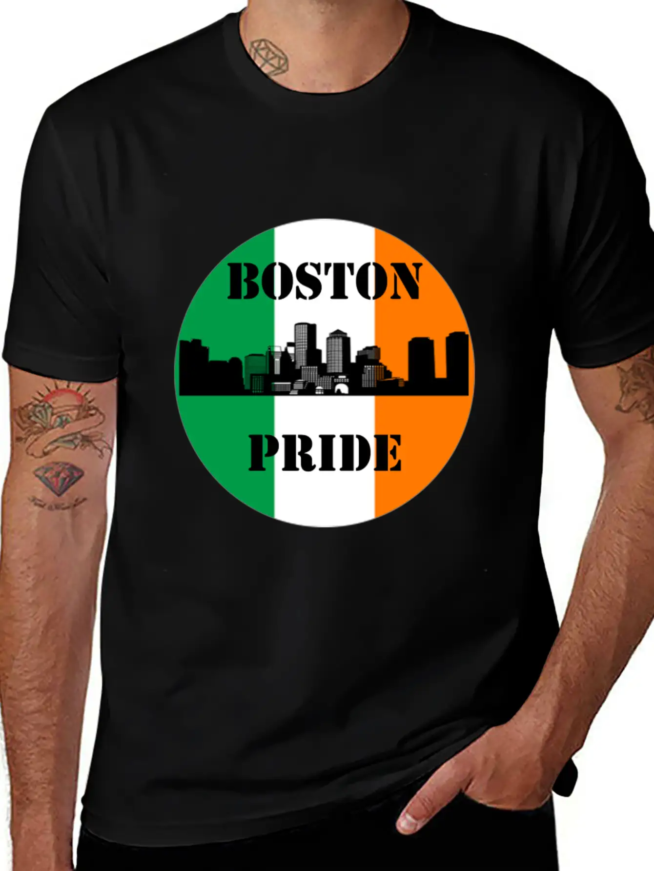 Boston Pride Basic Graphic T-Shirt – Daily Comfort In Soft Cotton