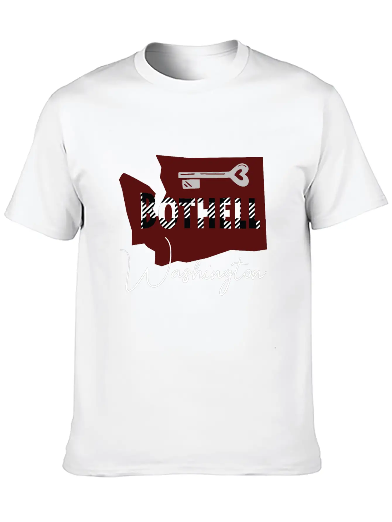 Bothell Washington Lightweight Cotton T-Shirt – Daily Comfort Graphic Shirt