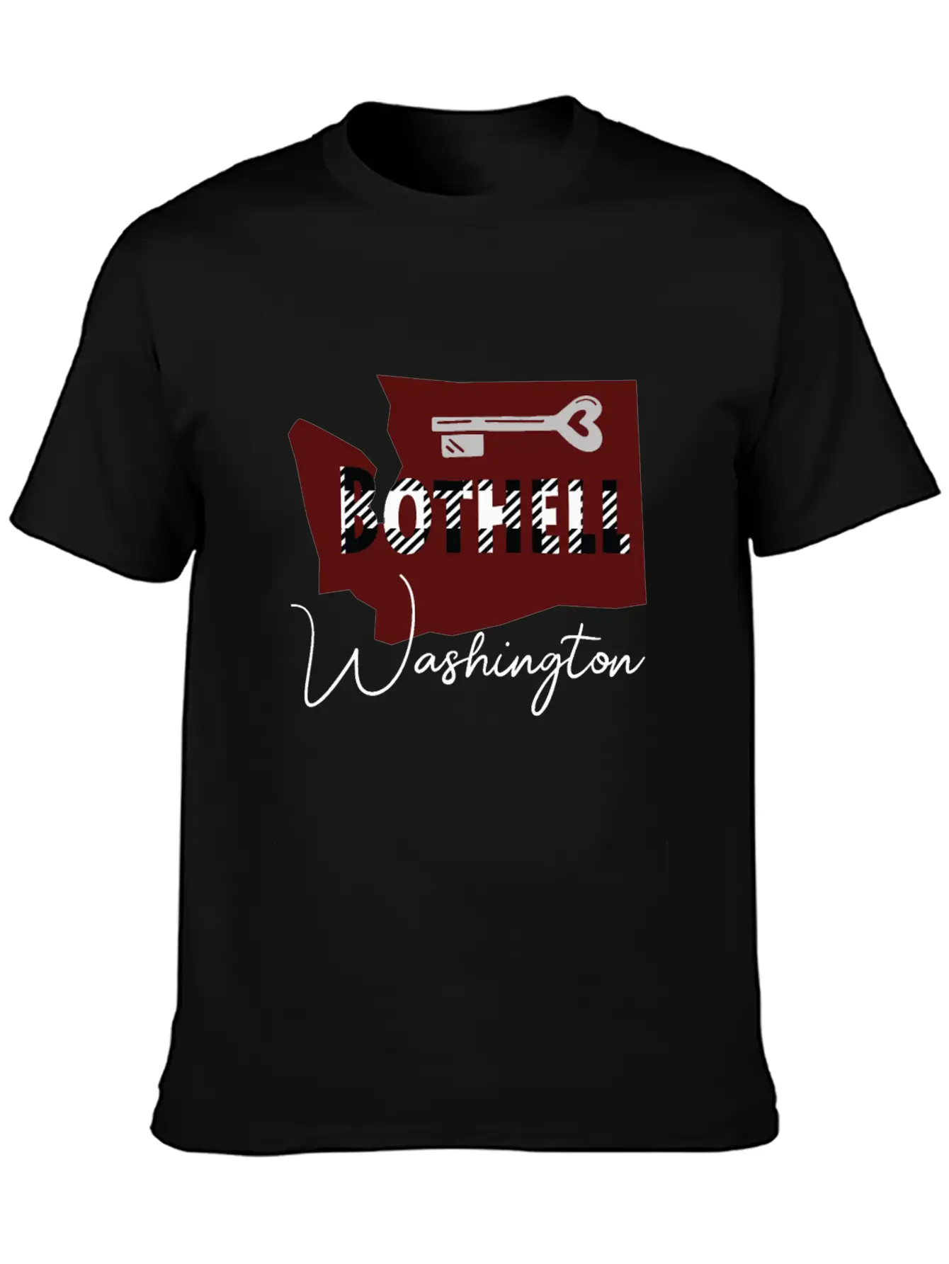 Bothell Washington Lightweight Cotton T-Shirt – Daily Comfort Graphic Shirt