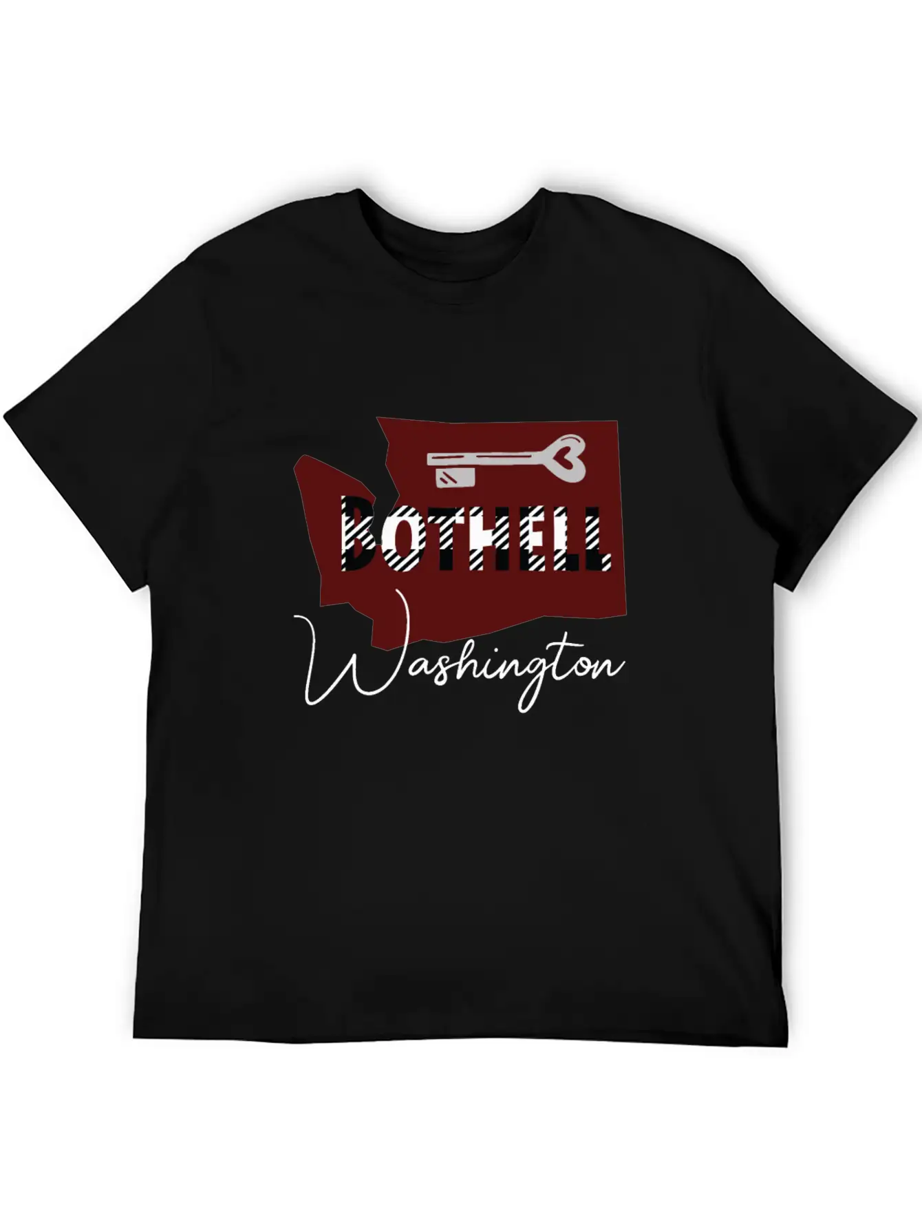 Bothell Washington Lightweight Cotton T-Shirt – Daily Comfort Graphic Shirt