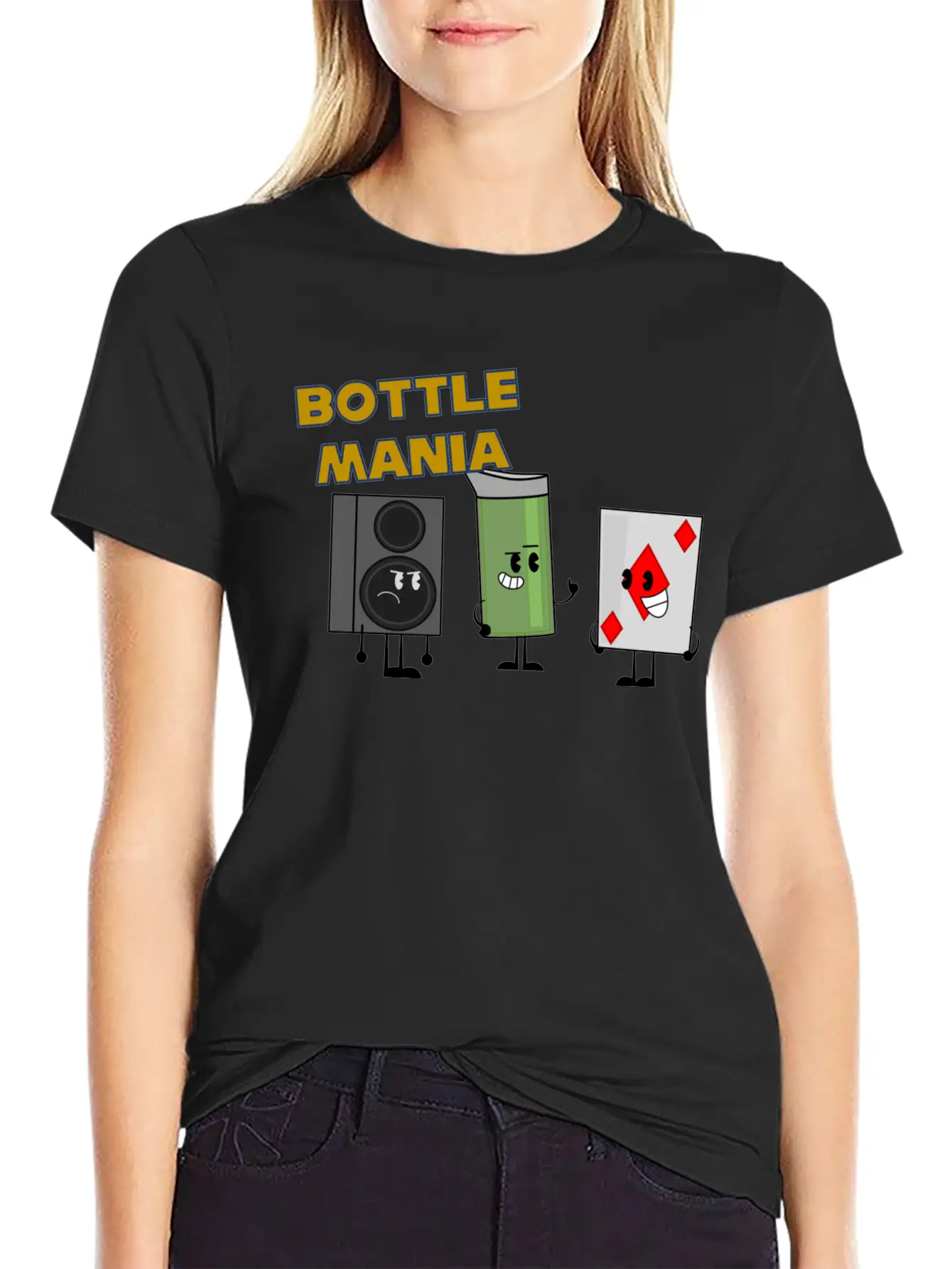 Bottle Mania Hero Team Basic Graphic T-Shirt – Daily Comfort In Soft Cotton