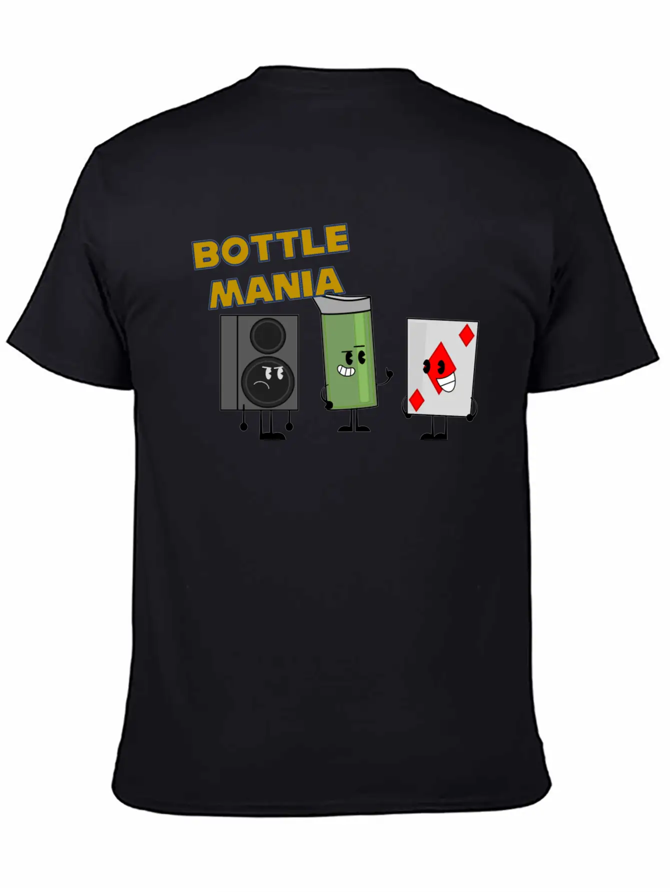 Bottle Mania Hero Team Basic Graphic T-Shirt – Daily Comfort In Soft Cotton