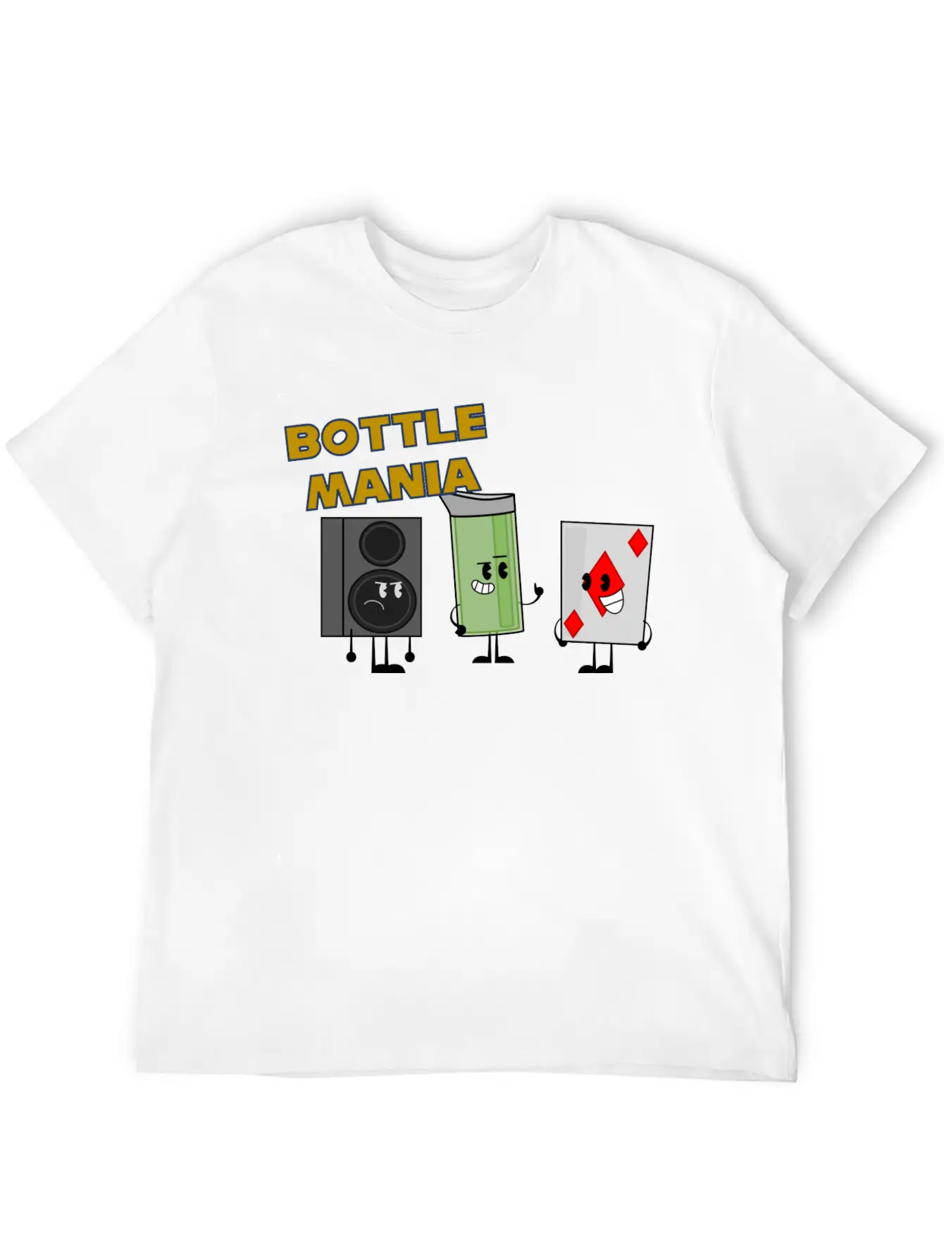 Bottle Mania Hero Team Basic Graphic T-Shirt – Daily Comfort In Soft Cotton