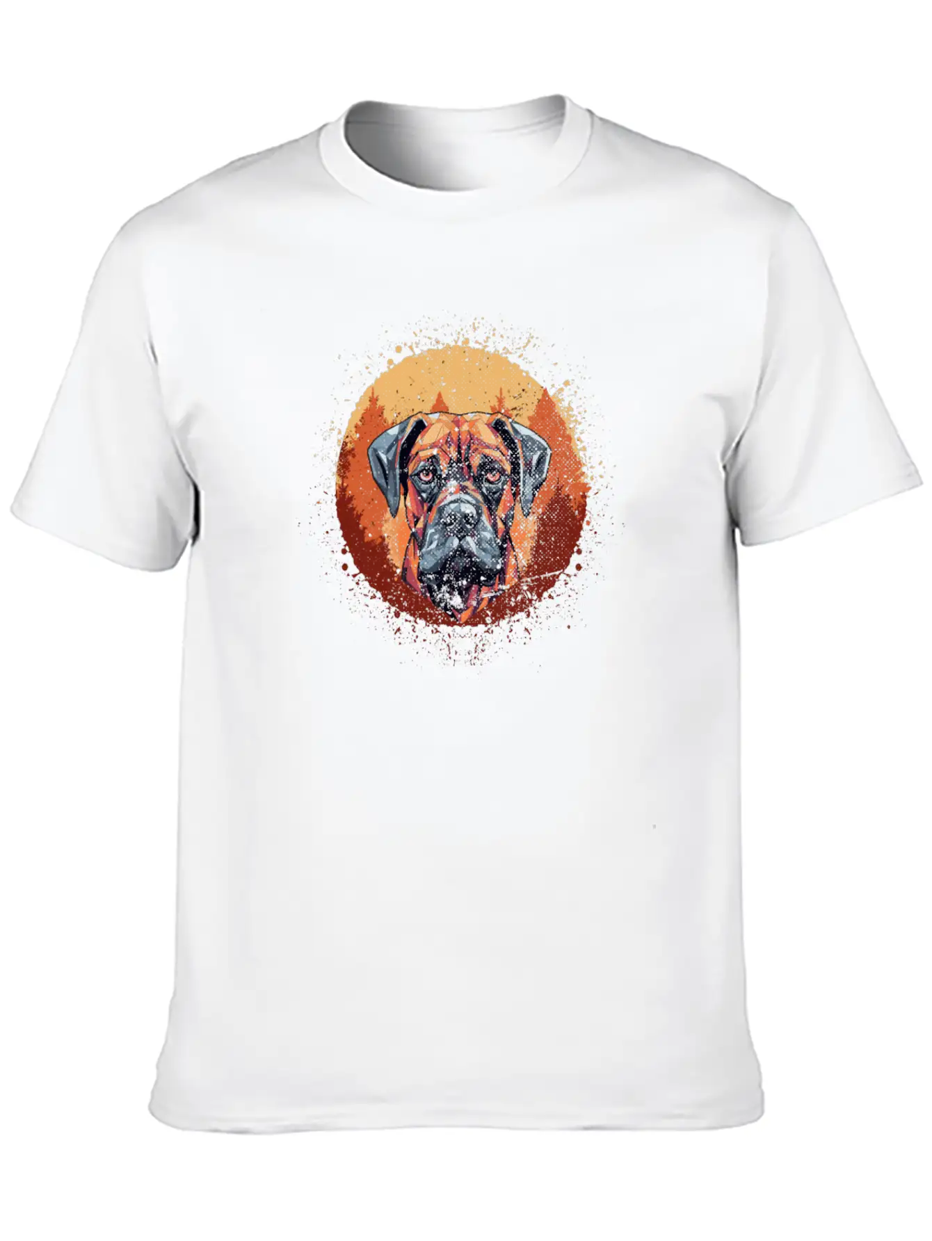 Boxer-Dog-breeds Dog-dad Dog-Mom Boxer-Dog Stylish Everyday T-Shirt – Unisex Basic Cotton Tee