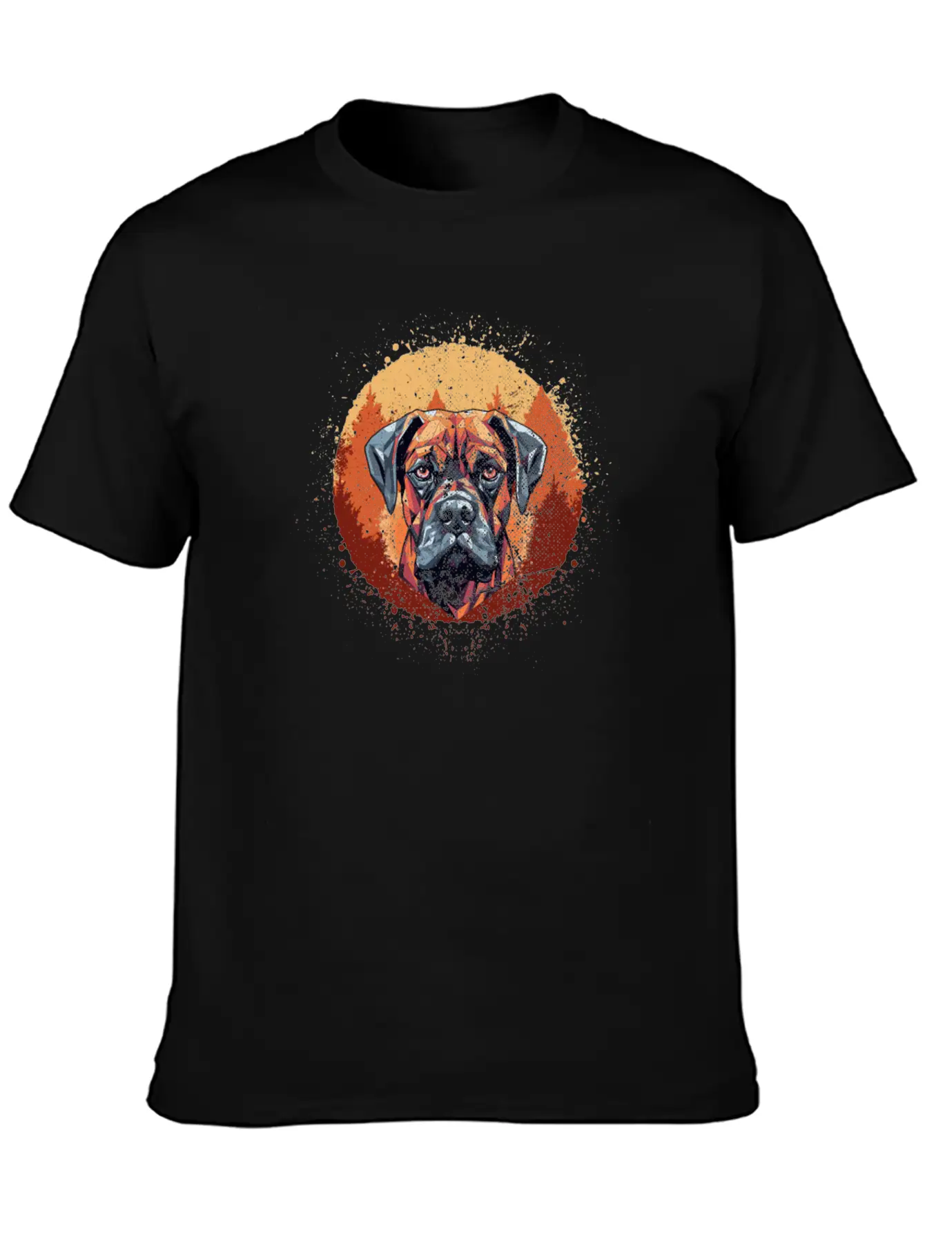 Boxer-Dog-breeds Dog-dad Dog-Mom Boxer-Dog Stylish Everyday T-Shirt – Unisex Basic Cotton Tee