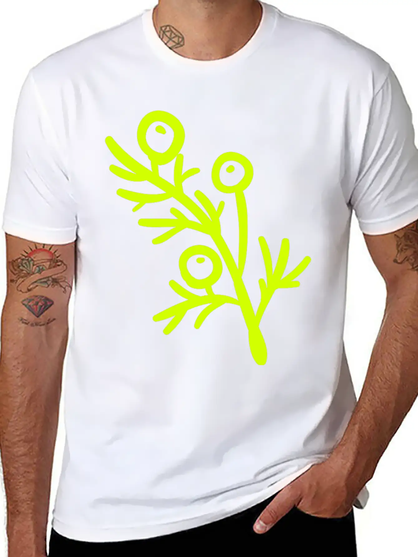 Branch Lightweight Cotton T-Shirt – Daily Comfort Graphic Shirt
