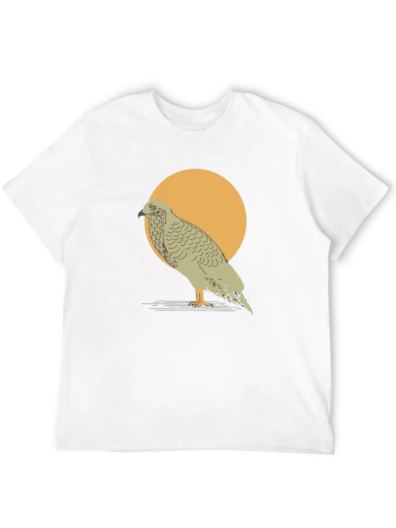 Brave Buzzard Stylish Everyday T-Shirt – Unisex Basic Cotton Tee