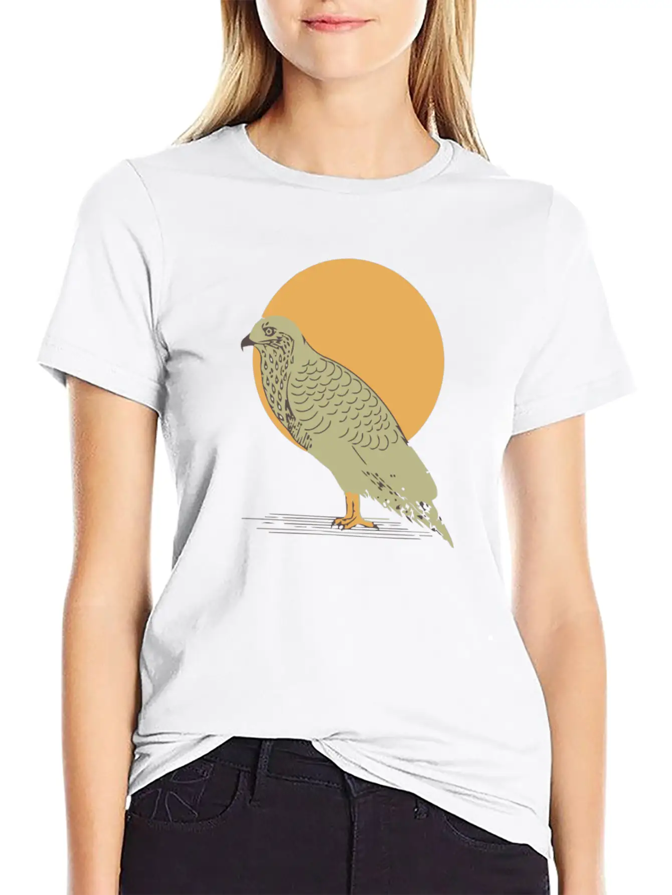 Brave Buzzard Stylish Everyday T-Shirt – Unisex Basic Cotton Tee