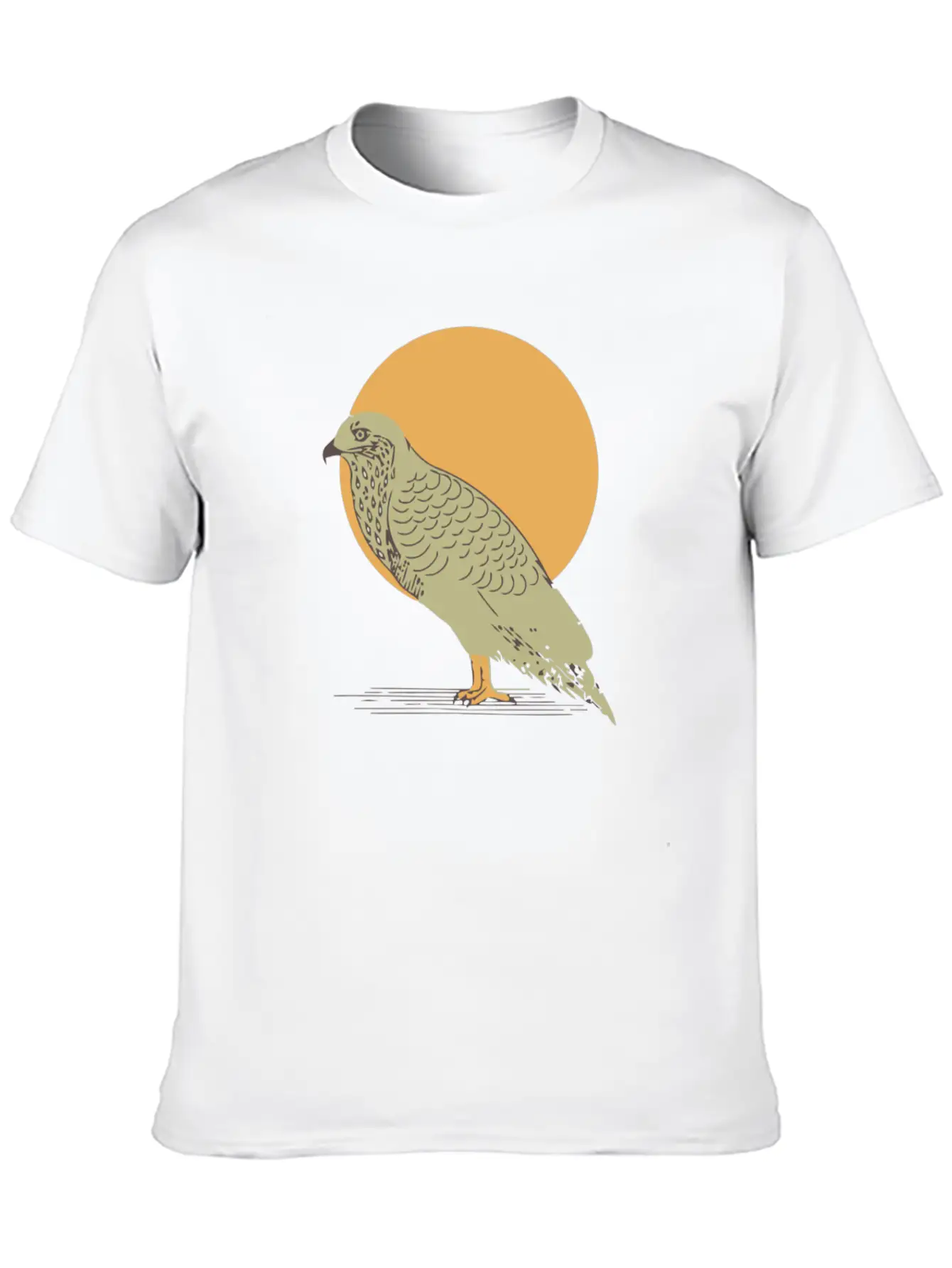 Brave Buzzard Stylish Everyday T-Shirt – Unisex Basic Cotton Tee