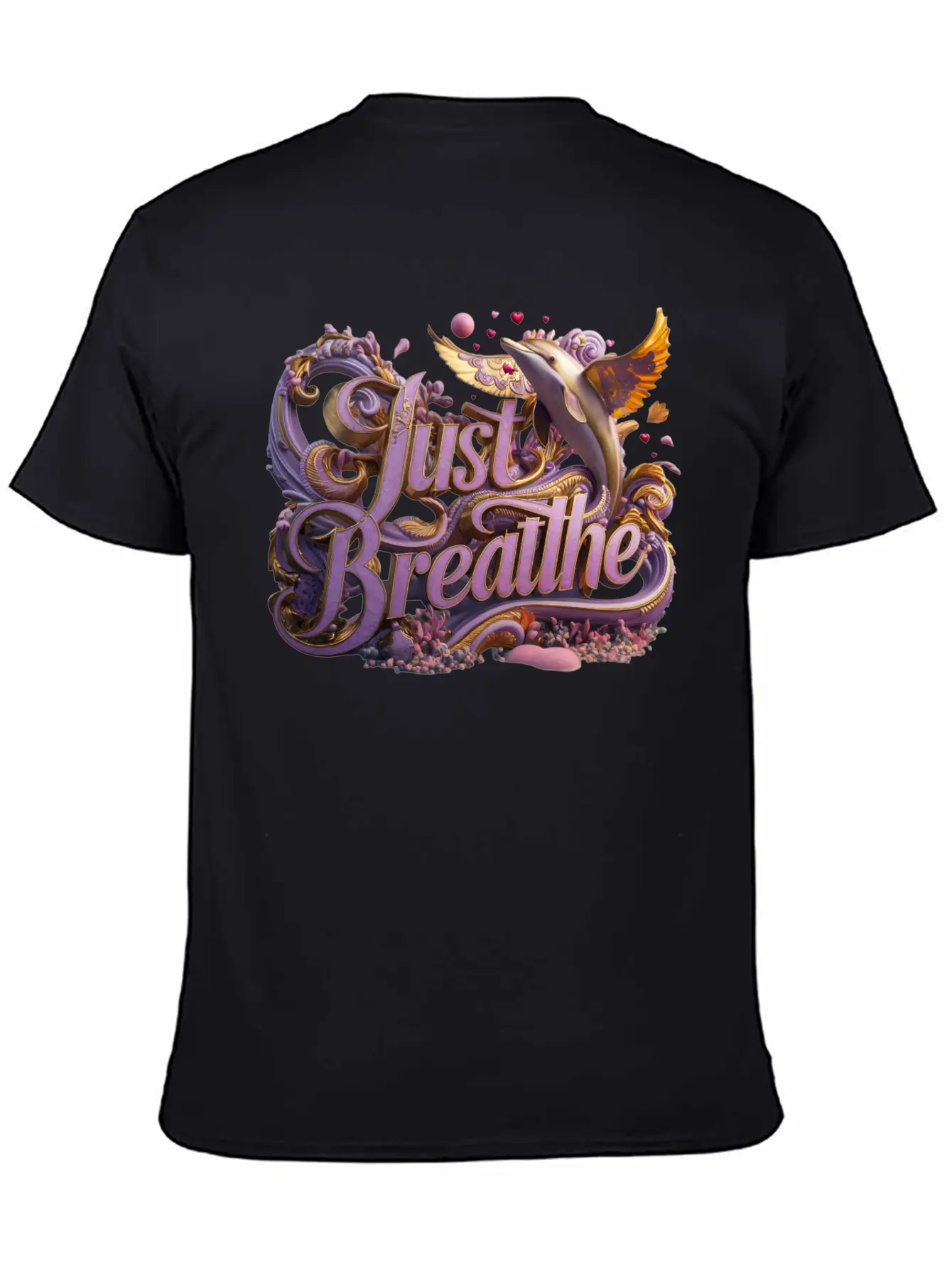 Breathe In Calm Relaxed Everyday Tee – Lightweight And Durable Cotton