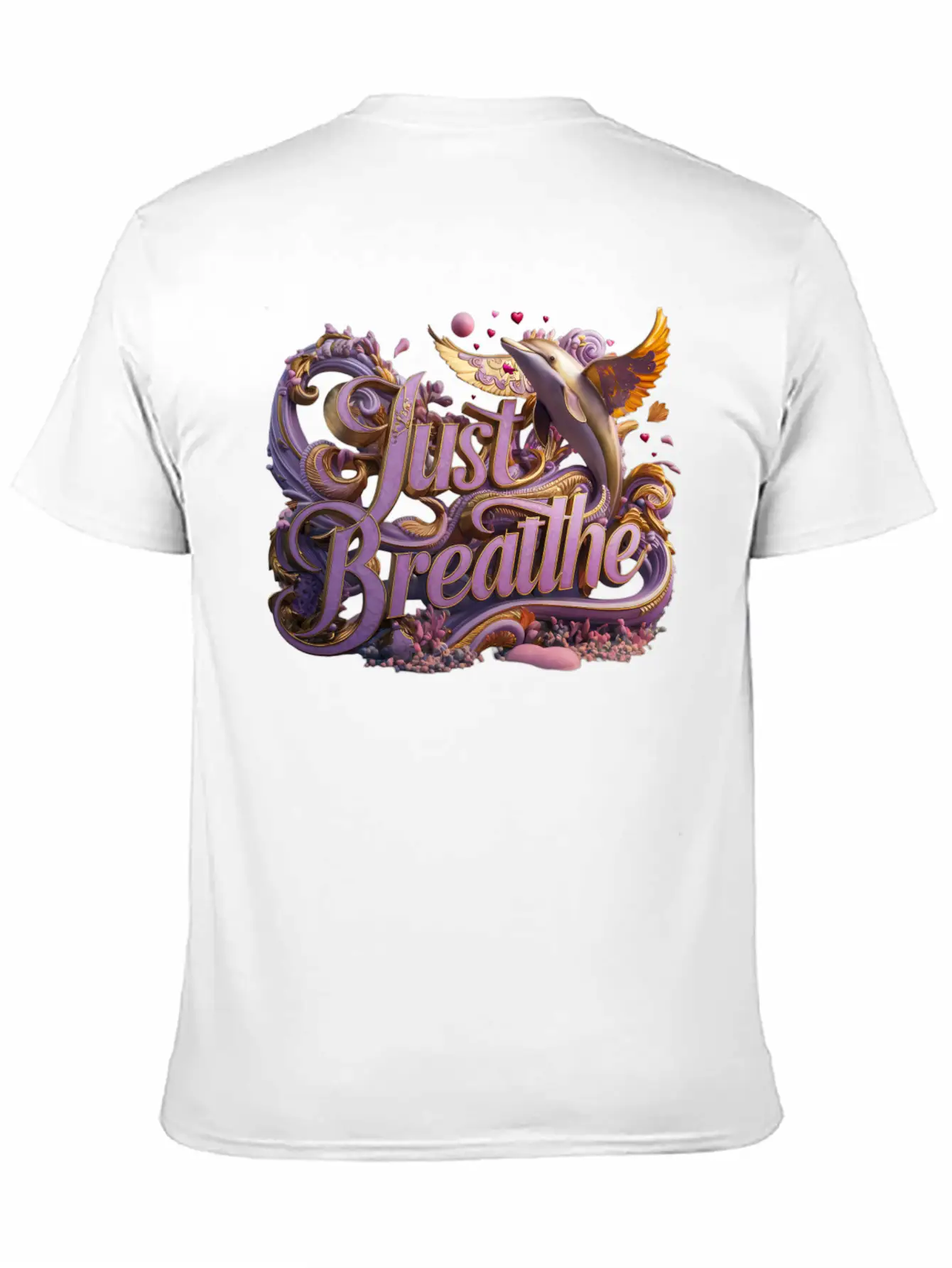 Breathe In Calm Relaxed Everyday Tee – Lightweight And Durable Cotton