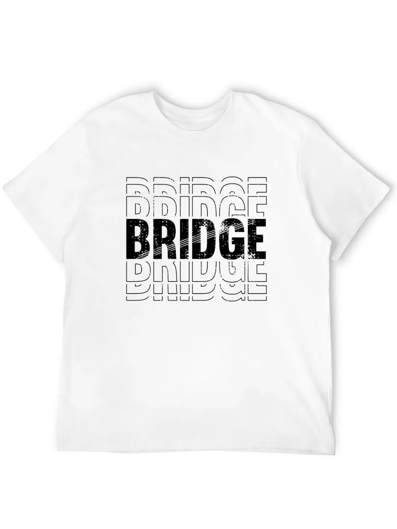 Bridge Player Bridge Card Game Design Stylish Everyday T-Shirt – Unisex Basic Cotton Tee