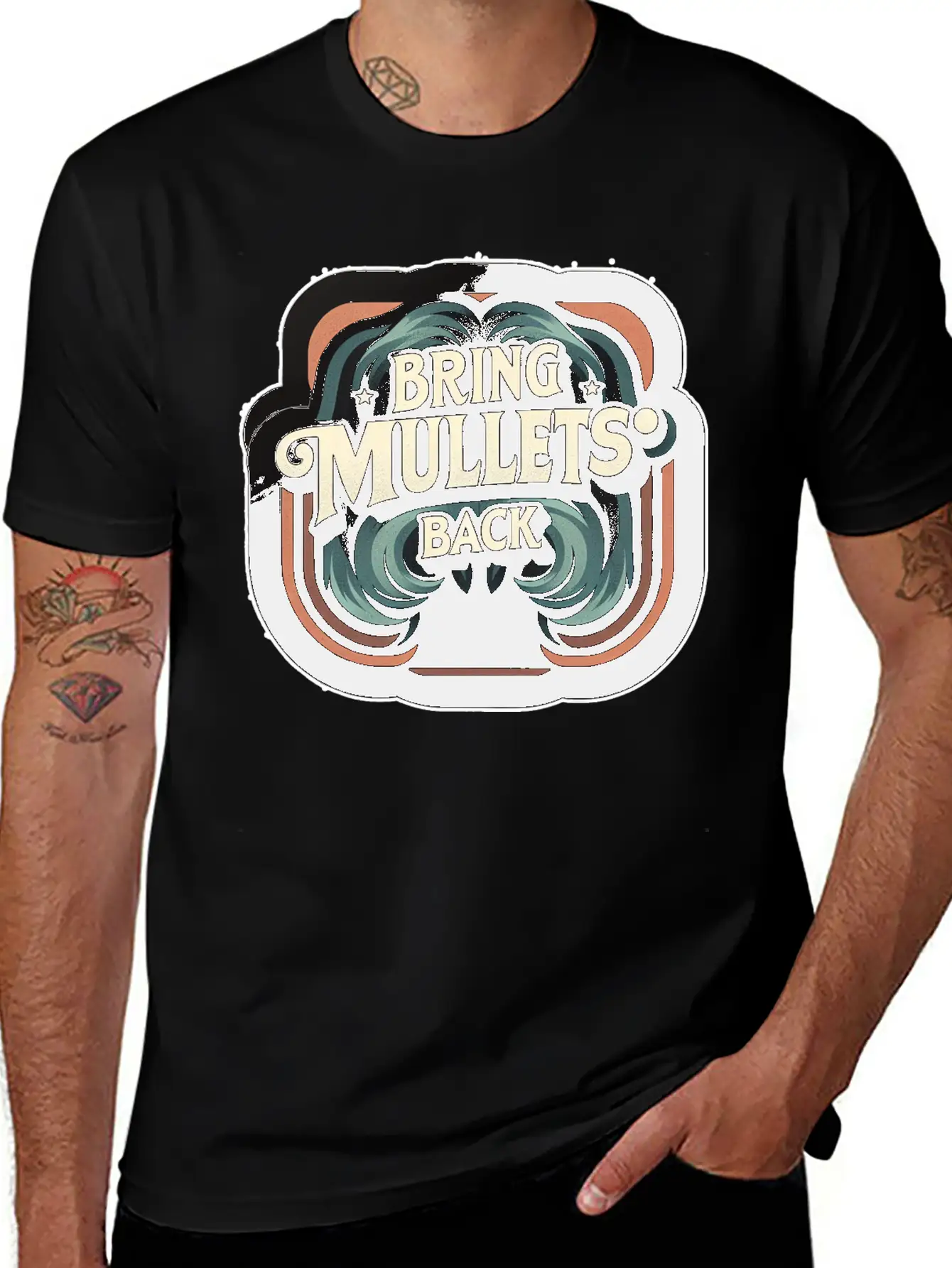 Bring Mullets Back 9 Stylish Everyday T-Shirt – Unisex Basic Cotton Tee