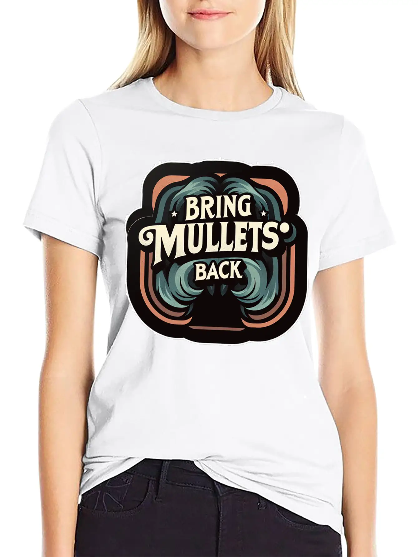 Bring Mullets Back 9 Stylish Everyday T-Shirt – Unisex Basic Cotton Tee