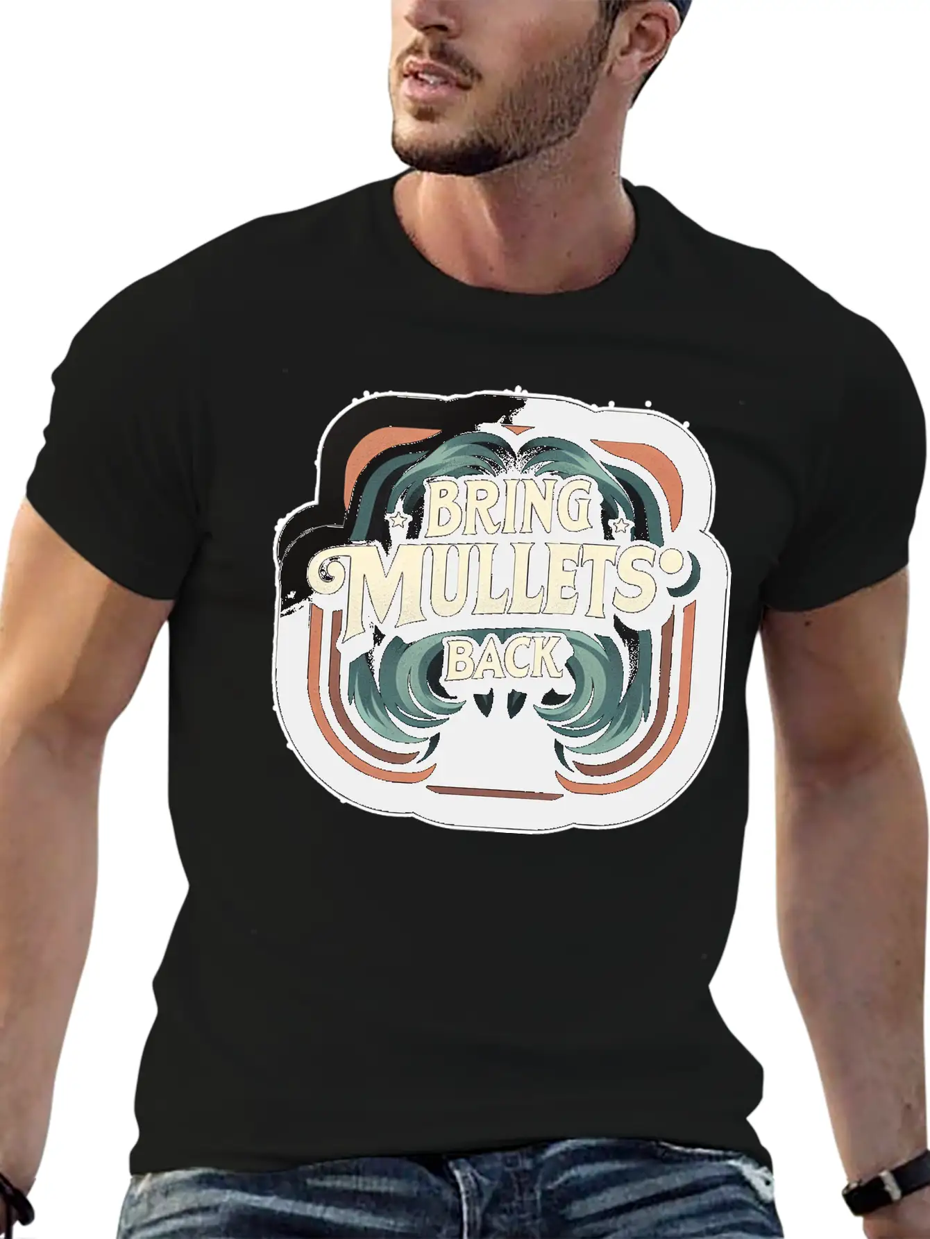 Bring Mullets Back 9 Stylish Everyday T-Shirt – Unisex Basic Cotton Tee